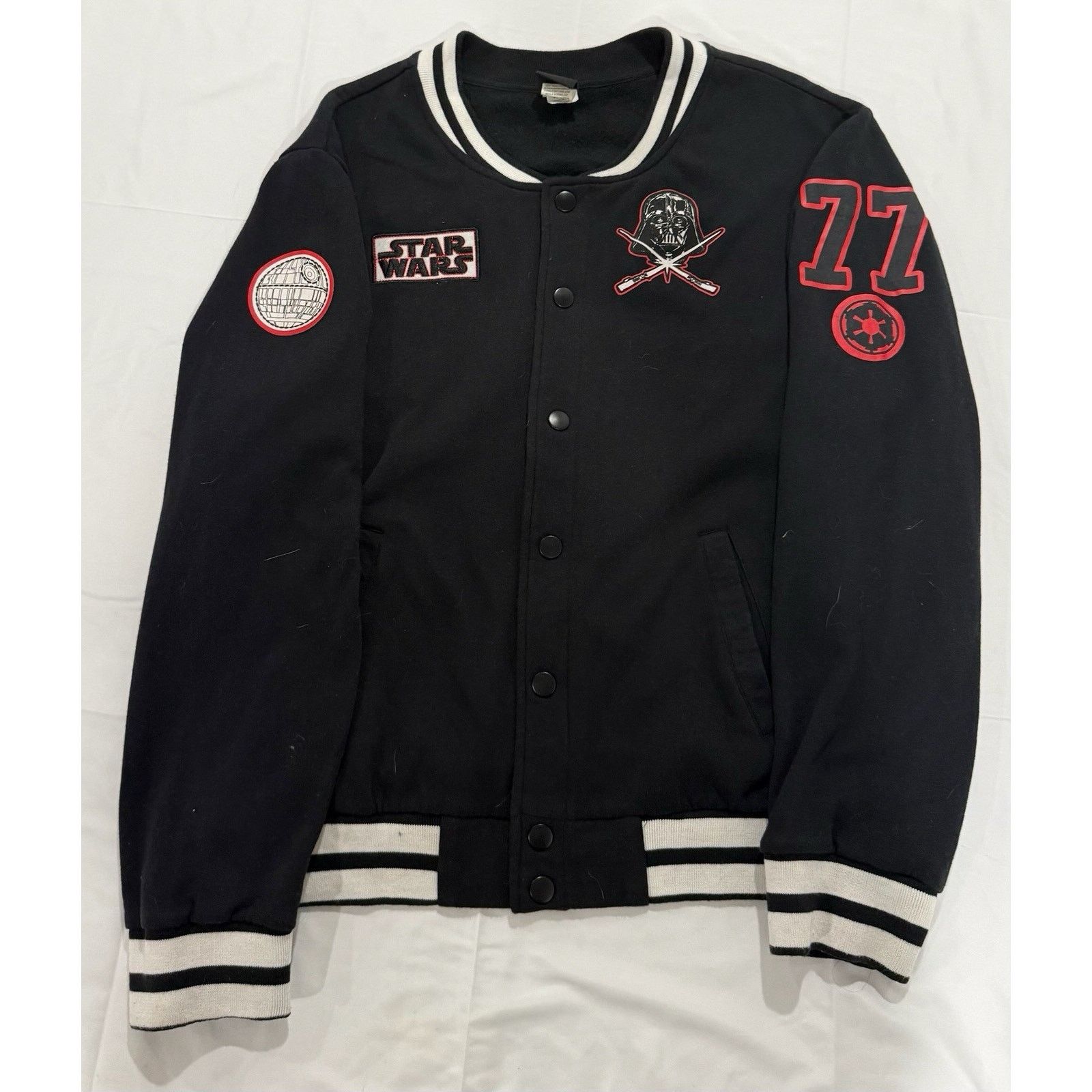 Disney Disney Star Wars Men's Size XL Jacket Black Darth Vader Size US XL / EU 56 / 4 - 1 Thumbnail