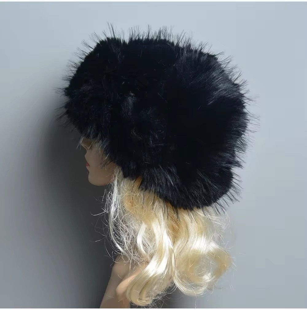 Japanese Brand × Vintage Unisex Artificial Raccoon Fur Hat Size ONE SIZE - 4 Thumbnail