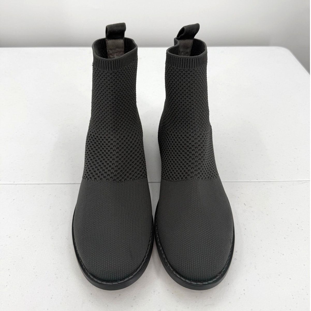 Eileen Fisher NEW Eileen Fisher Jude Recycled Stretch Knit Heeled Bootie Size US 6.5 / IT 36.5 - 2 Thumbnail