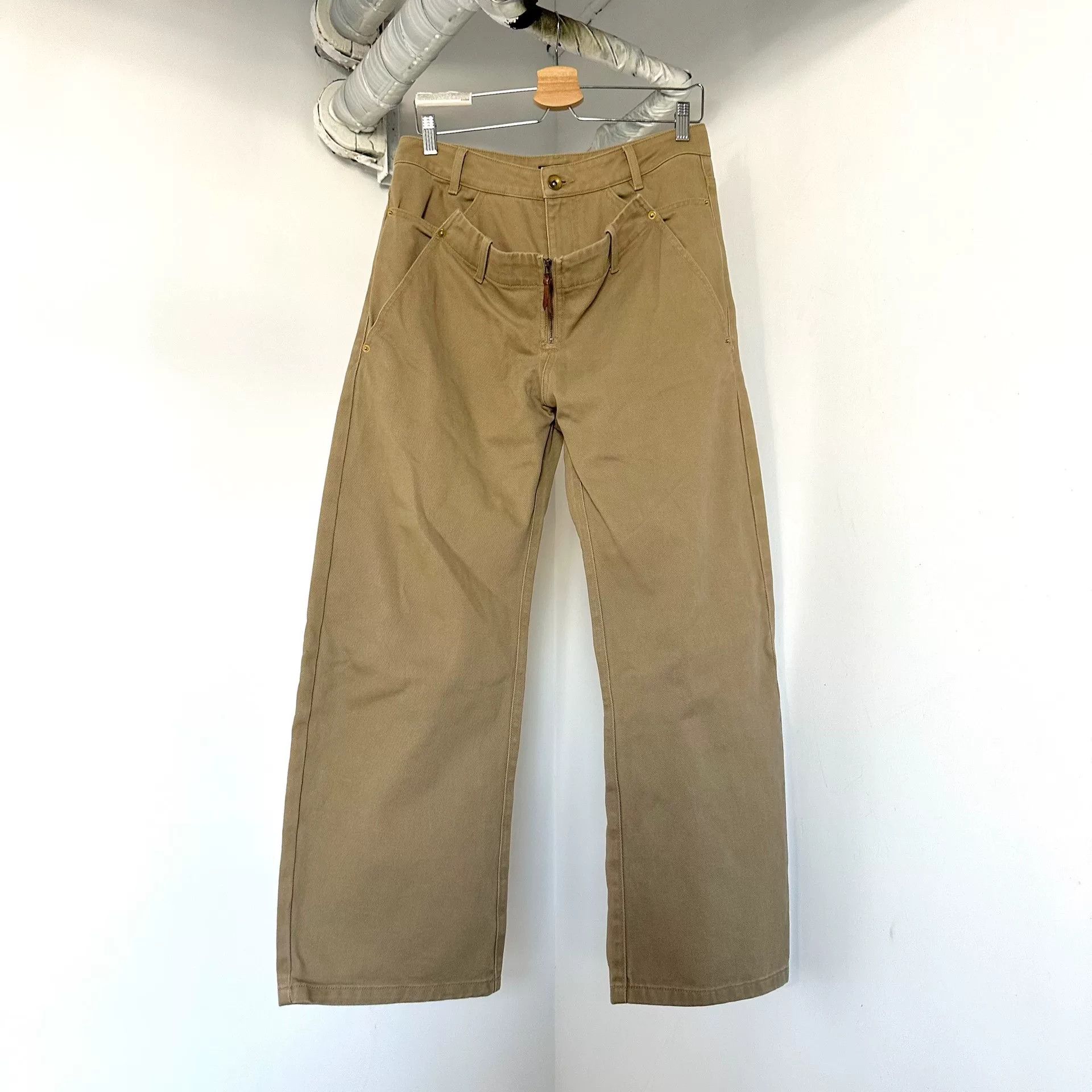 Other RARELY ALIKE Paneled Cut Zipper Pants Size US 30 / EU 46 - 1 Thumbnail