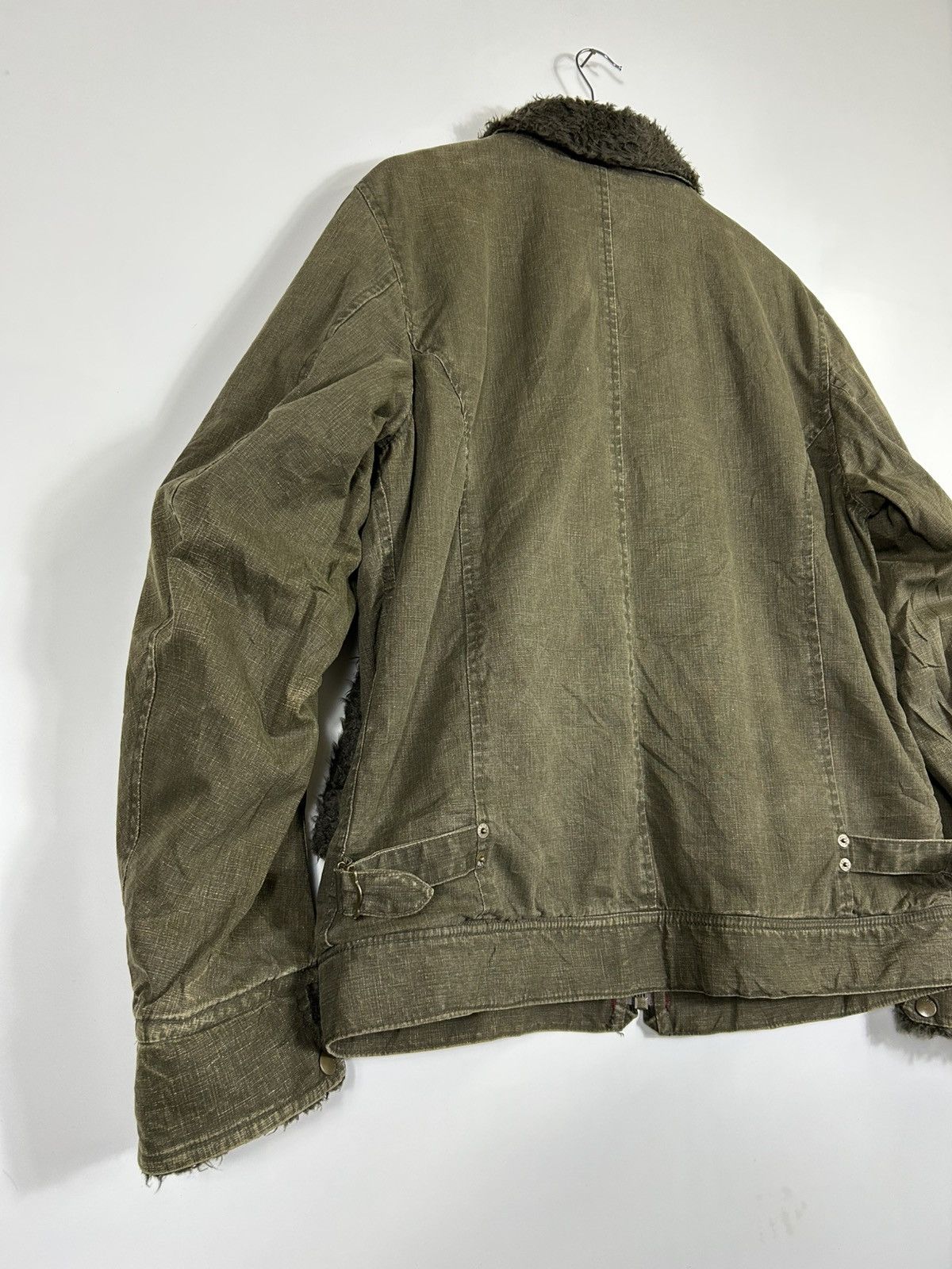 Japanese Brand ⚡️Vintage Ball Zipper Military Style Jacket Size US XL / EU 56 / 4 - 14 Thumbnail