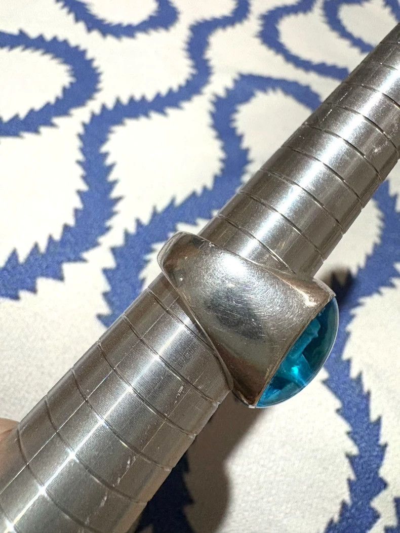 Vivienne Westwood Vivienne Westwood Early vintage blue fat planet illusion r Size ONE SIZE - 8 Thumbnail