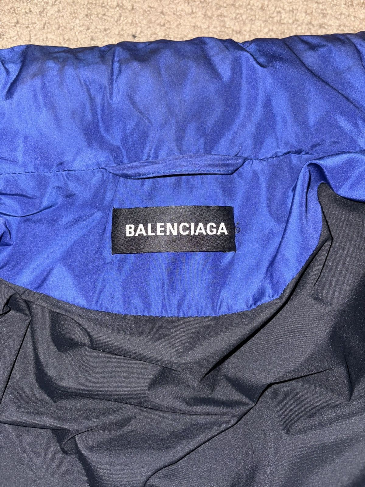 Balenciaga Balenciaga Blue C Shape Puffer Jacket Size US M / EU 48-50 / 2 - 5 Thumbnail