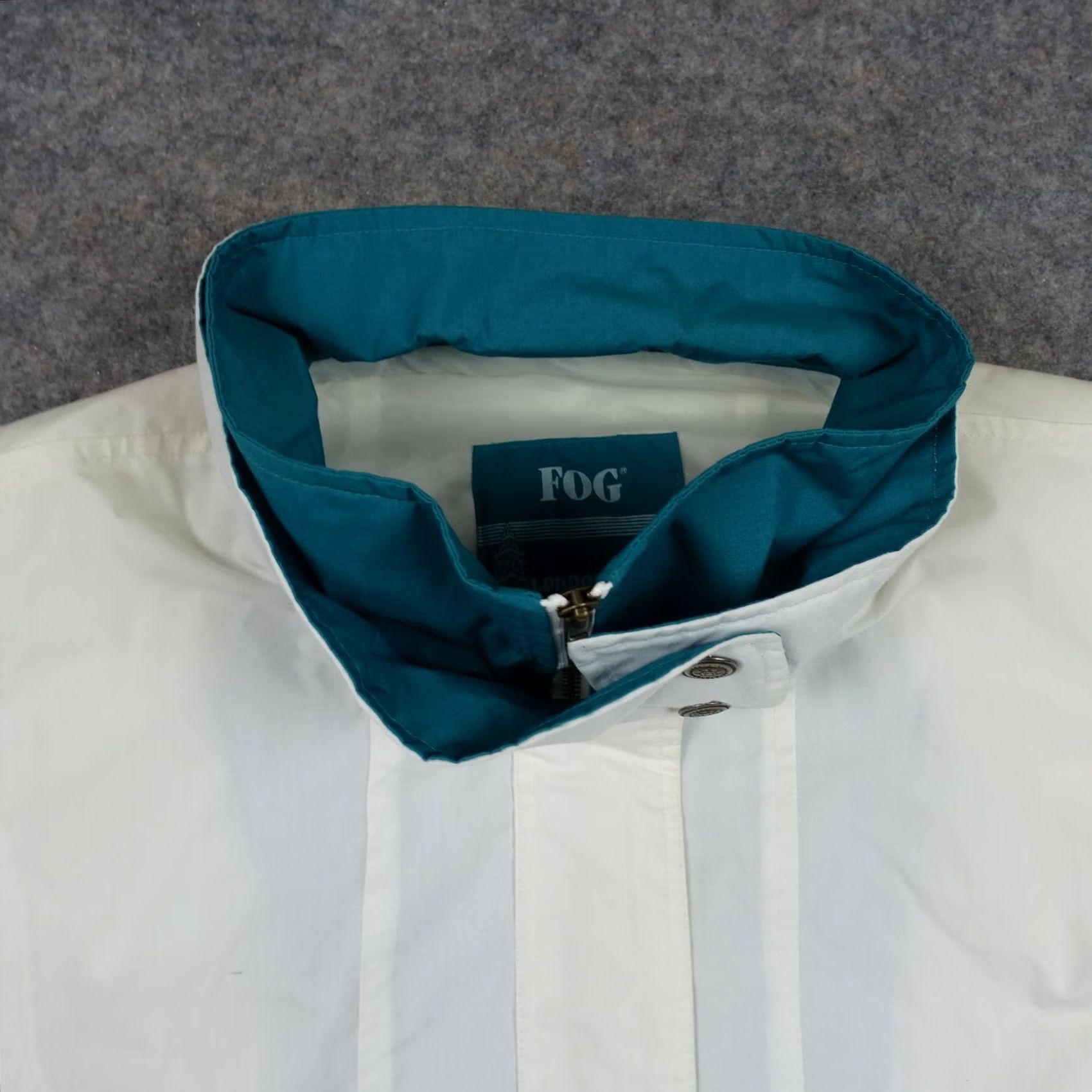London Fog VINTAGE London Fog Jacket Mens M Beige Bomber Jacket Coat Snowflake 80s 90s Mens Size US M / EU 48-50 / 2 - 2 Thumbnail