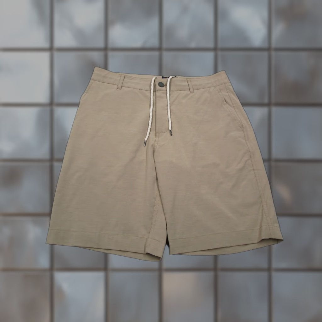 Faherty Faherty All Day Shorts Mens 30 Beige 9" Casual Hybrid Beach Travel Walk Golf Size US 30 / EU 46 - 1 Thumbnail