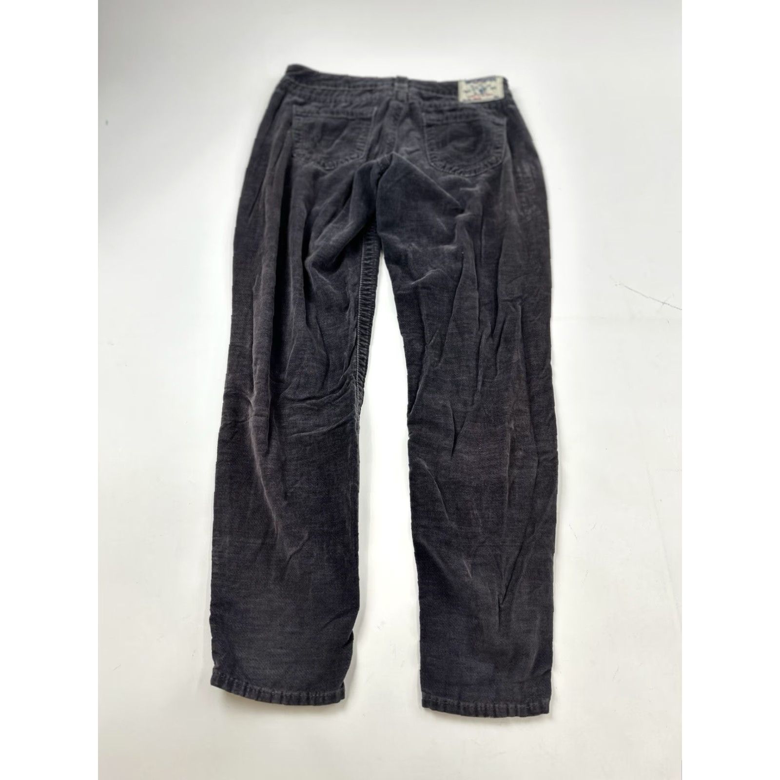 True Religion True Religion Pants Women’s 27 Grey Velvet Faded Size 27" / US 4 / IT 40 - 2 Thumbnail