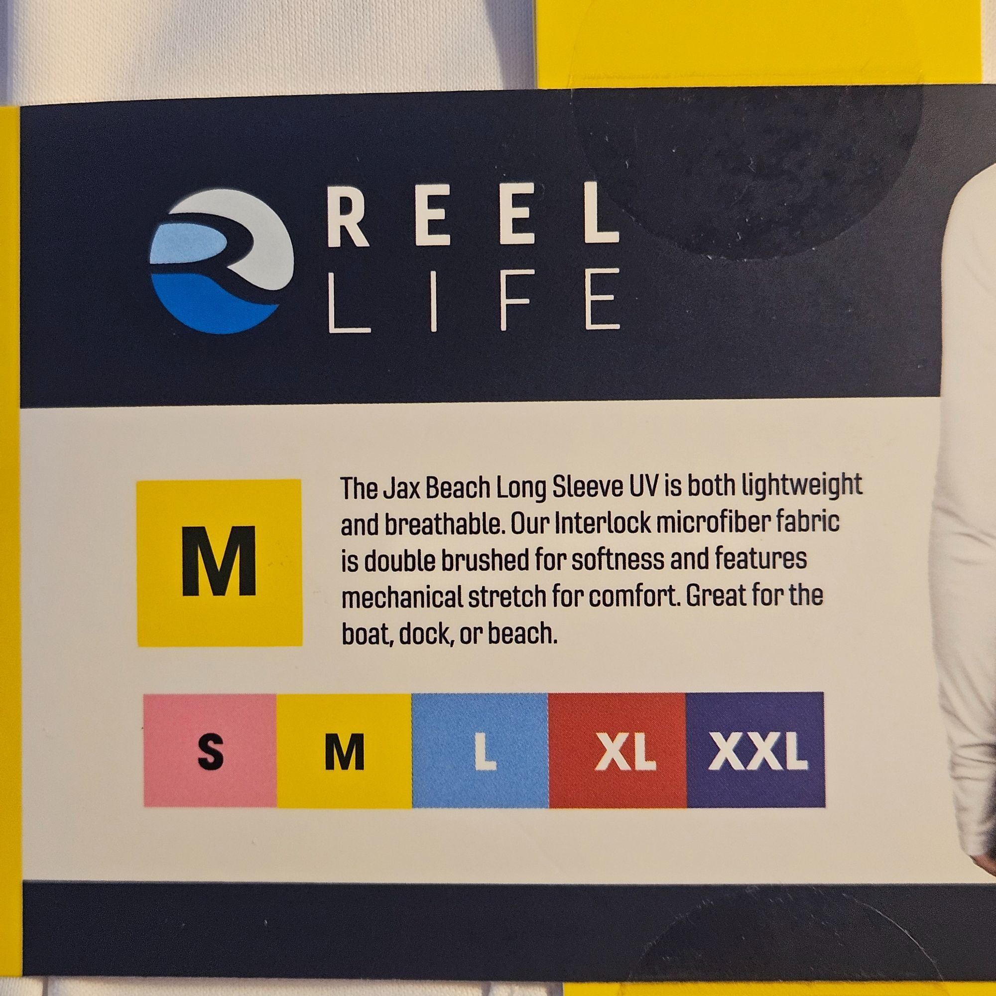Other Reel Life Women’s Jax Beach UV Long Sleeve White Top Medium Size M / US 6-8 / IT 42-44 - 6 Thumbnail
