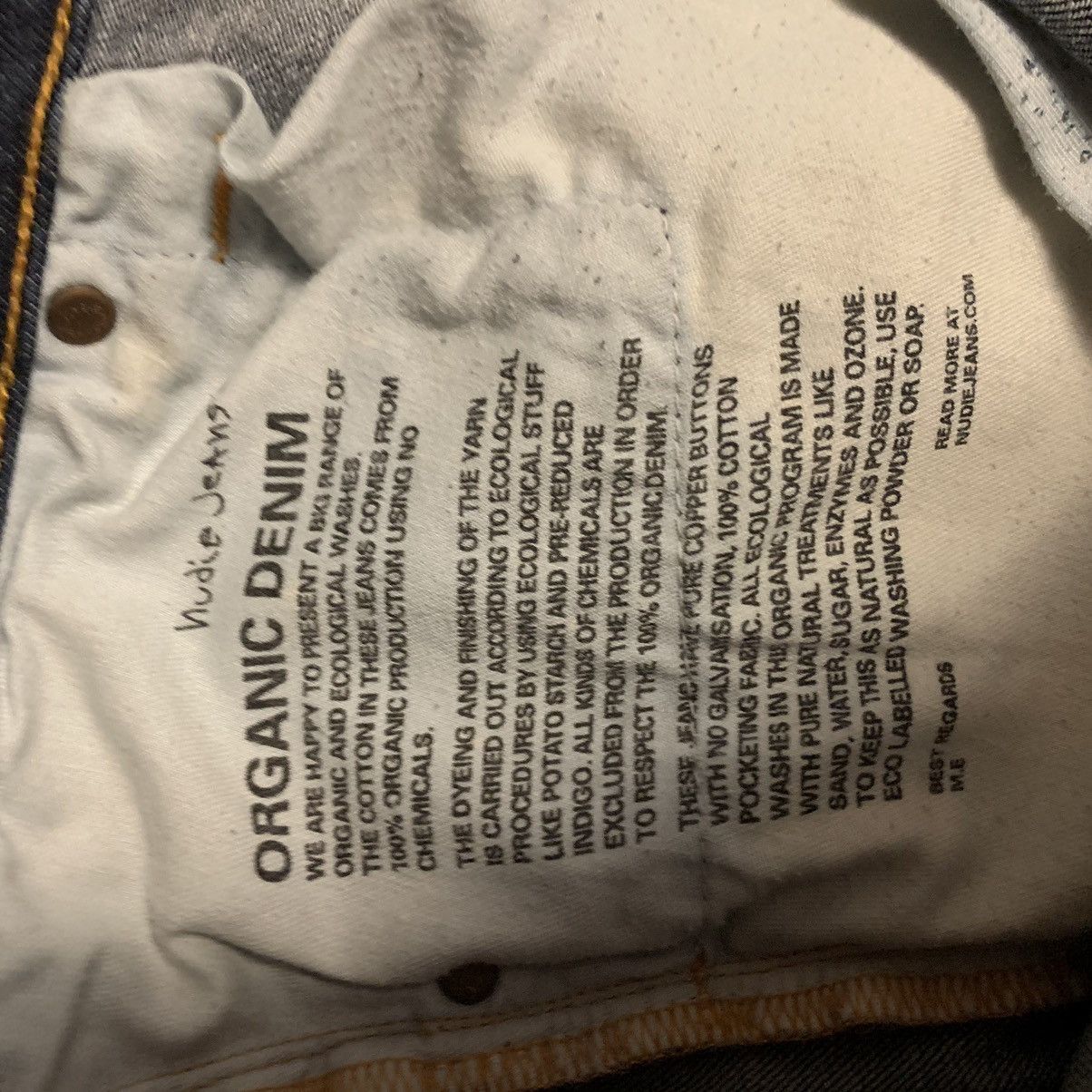 Nudie Jeans Nudie Jeans - Thin Finn Dry Twill Size US 32 / EU 48 - 7 Thumbnail