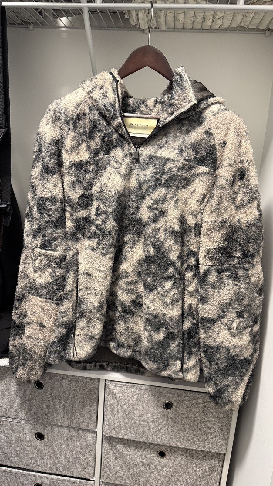 1017 ALYX 9SM × Alyx Alyx Marco Polar Fleece Pullover Quarter Zip Size US S / EU 44-46 / 1 - 1 Thumbnail