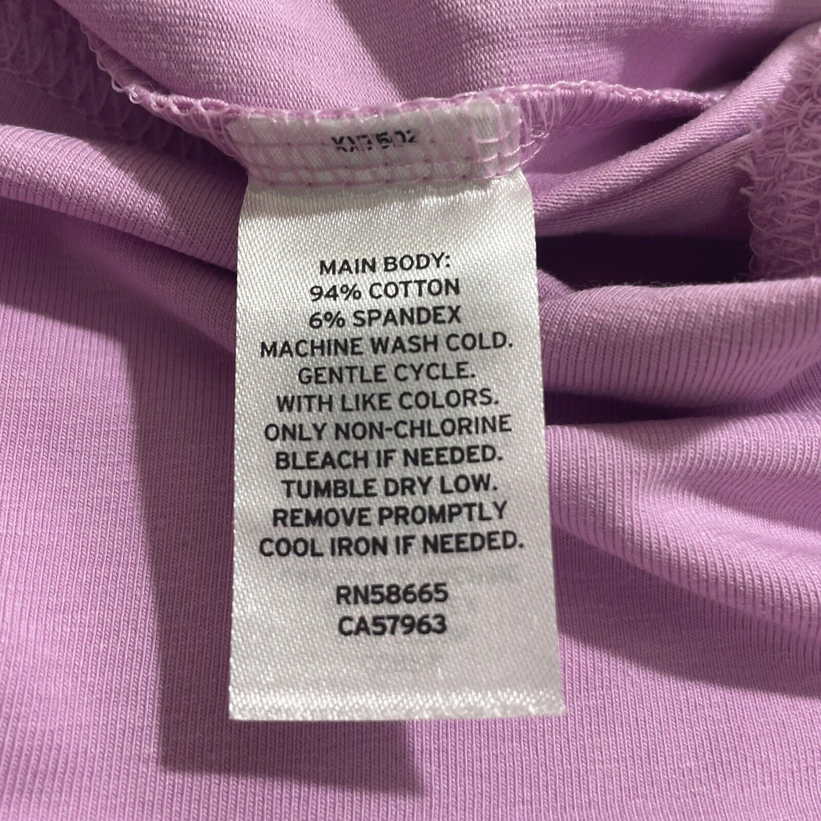 Nordstrom BP Pink Purple Tulip Biker Shorts High Waisted 8" Inseam Size 26" / US 2 / IT 38 - 10 Thumbnail