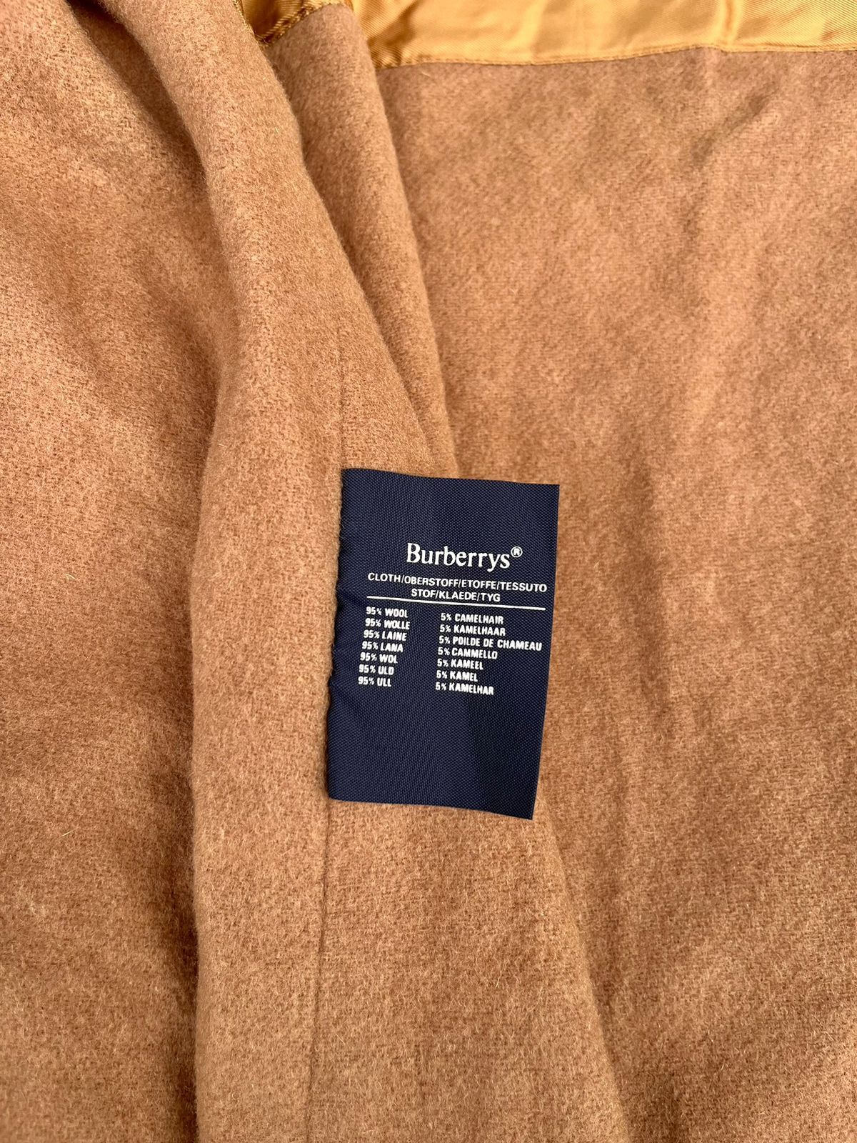 Burberry × Vintage Vintage Luxury Burberry Nova Check Women's Trenh Coat Size L / US 10 / IT 46 - 12 Thumbnail