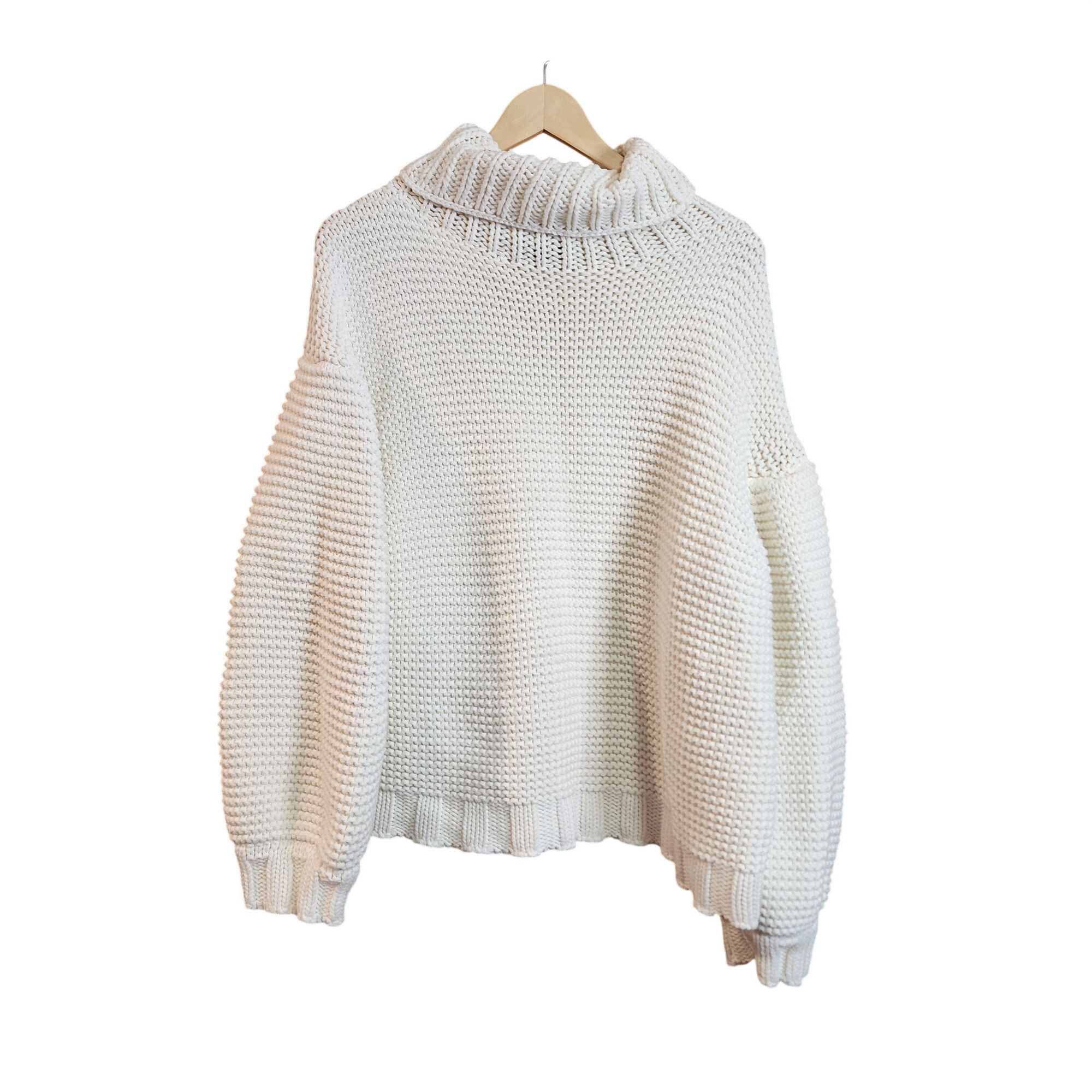 Other Rosae Paris Chunky Loose Knit Sweater Turtleneck Womens size Size XS / US 0-2 / IT 36-38 - 1 Thumbnail