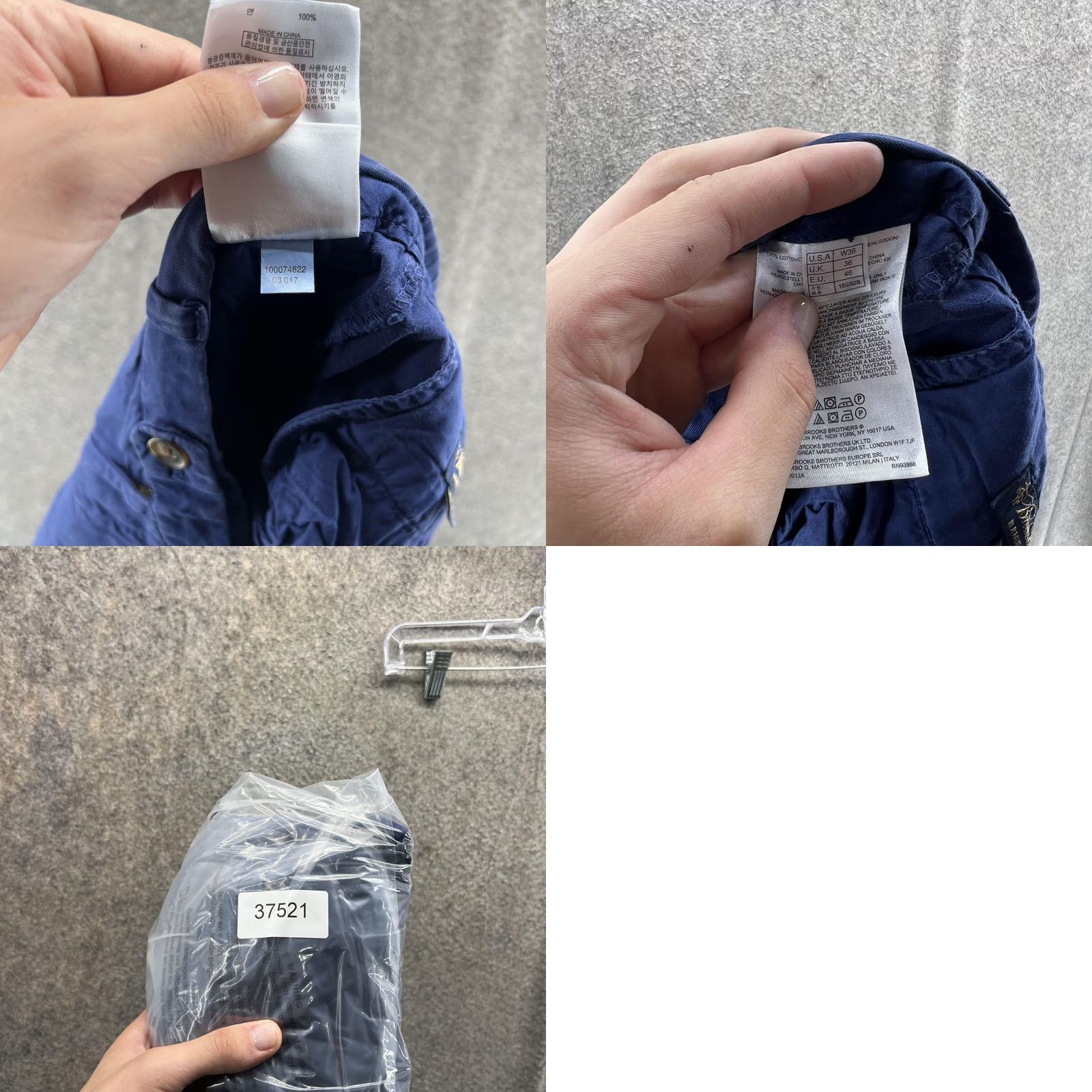 Brooks Brothers Brooks Brothers Shorts Bermuda Mens 36 Blue 100% Cotton Chino Casual Golf Flat Front Zip Fly Pocketed Waist 36 Navy Boys? Size US 36 / EU 52 - 8 Thumbnail