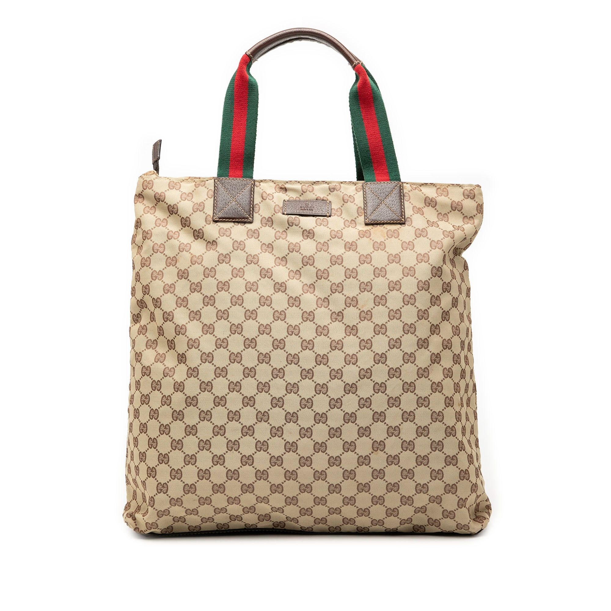 Gucci GG Canvas Web Tote Size ONE SIZE - 1 Thumbnail