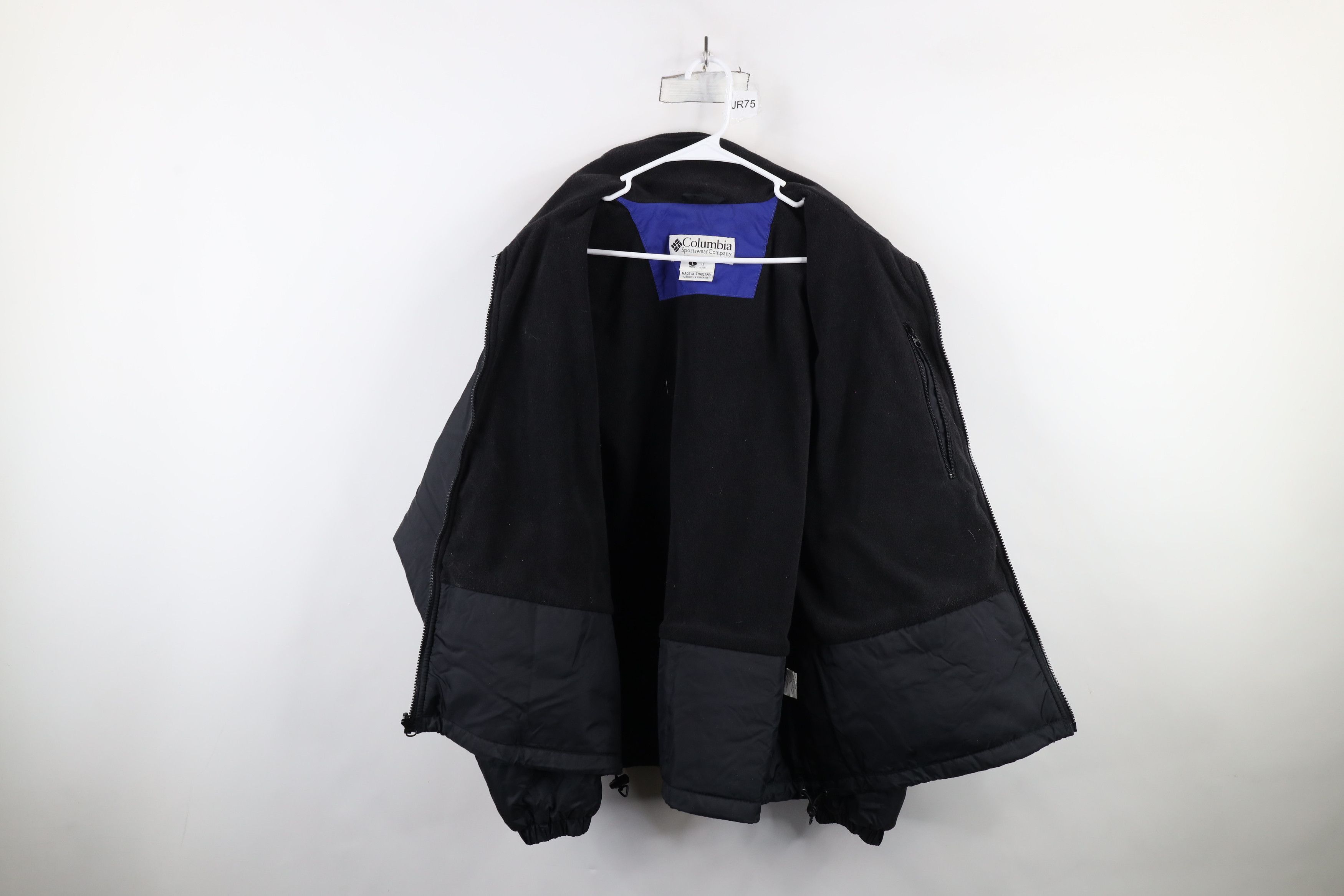 Columbia × Vintage Vintage 90s Columbia 2 In 1 Winter Hooded Jacket Coat Blue Size US L / EU 52-54 / 3 - 17 Thumbnail