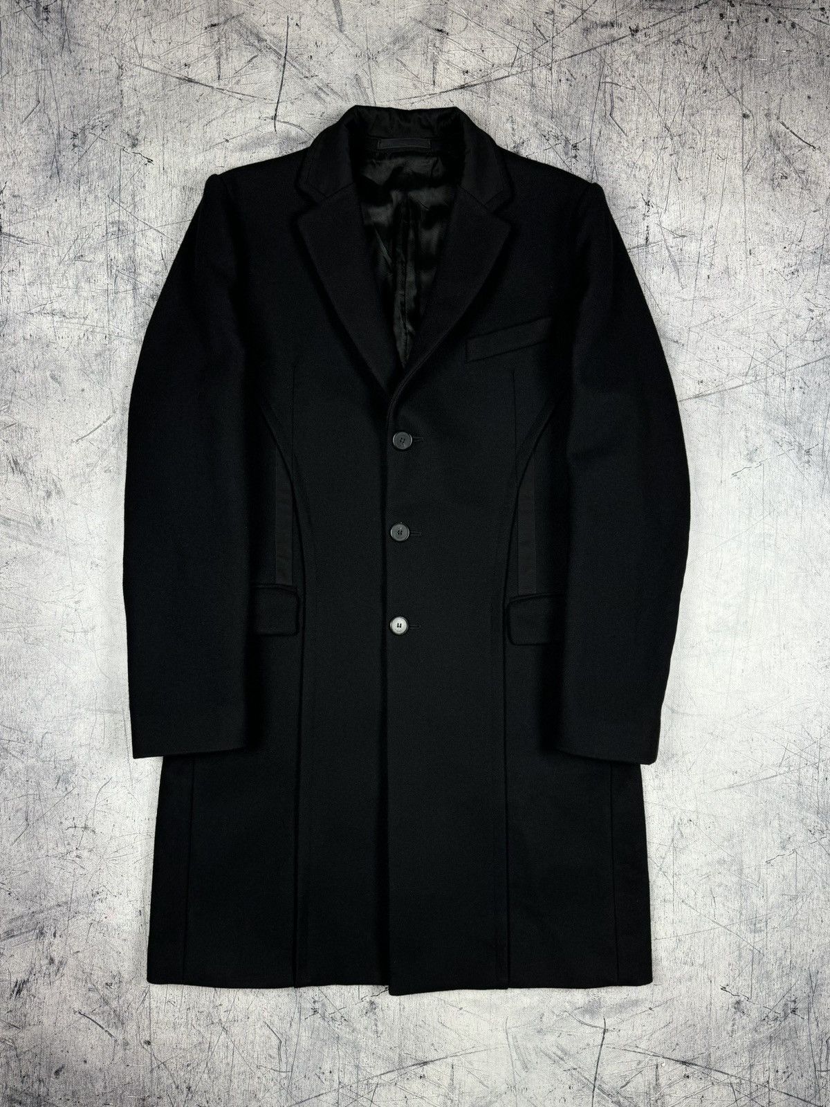 Givenchy Vintage Givenchy Wool Classic Designer Luxury Coat Jacket og Size US L / EU 52-54 / 3 - 2 Thumbnail