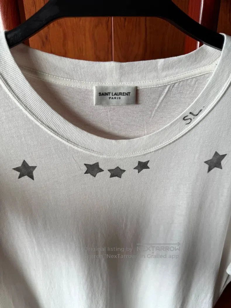 Saint Laurent Paris Saint Laurent Men's Short Sleeve Tee. Size US S / EU 44-46 / 1 - 2 Thumbnail