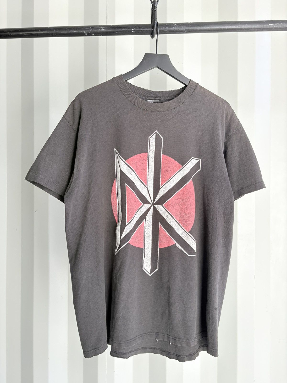 Band Tees Vintage Dead Kennedys Shirt Faded Distressed GRUNGE Band Size US XL / EU 56 / 4 - 1 Thumbnail