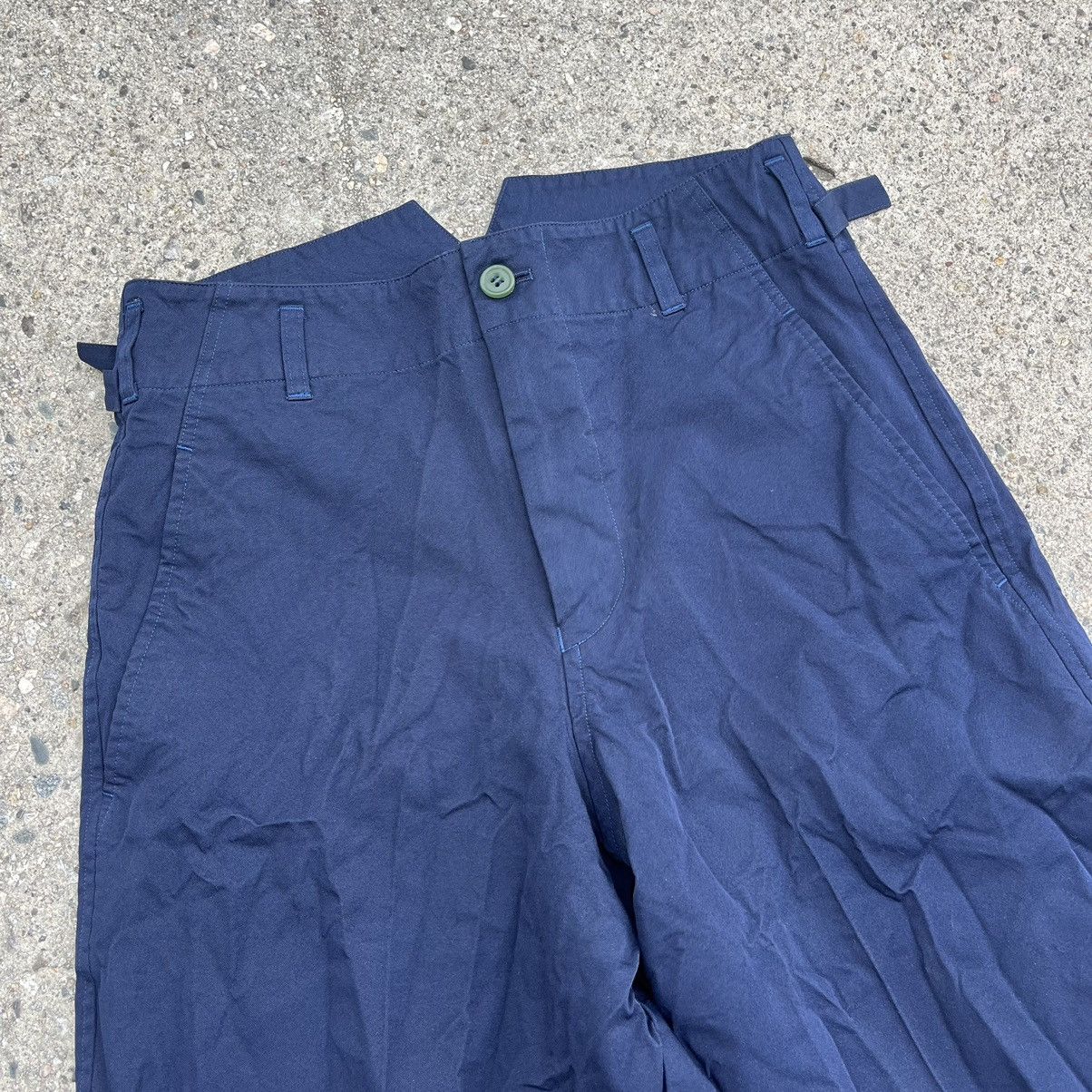 Comme des Garcons × Japanese Brand Comme des garçons 2008 navy wide leg trousers size 28 Size US 28 / EU 44 - 3 Thumbnail