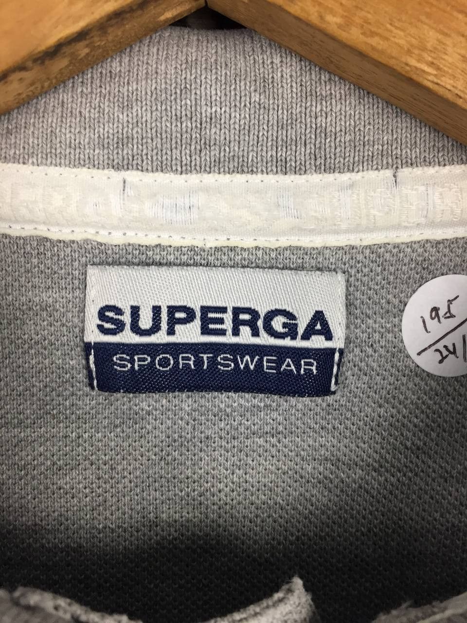Superga Vtg Superga Sportswear Minimalist Aesthetic Polo Shirt Size US M / EU 48-50 / 2 - 8 Thumbnail