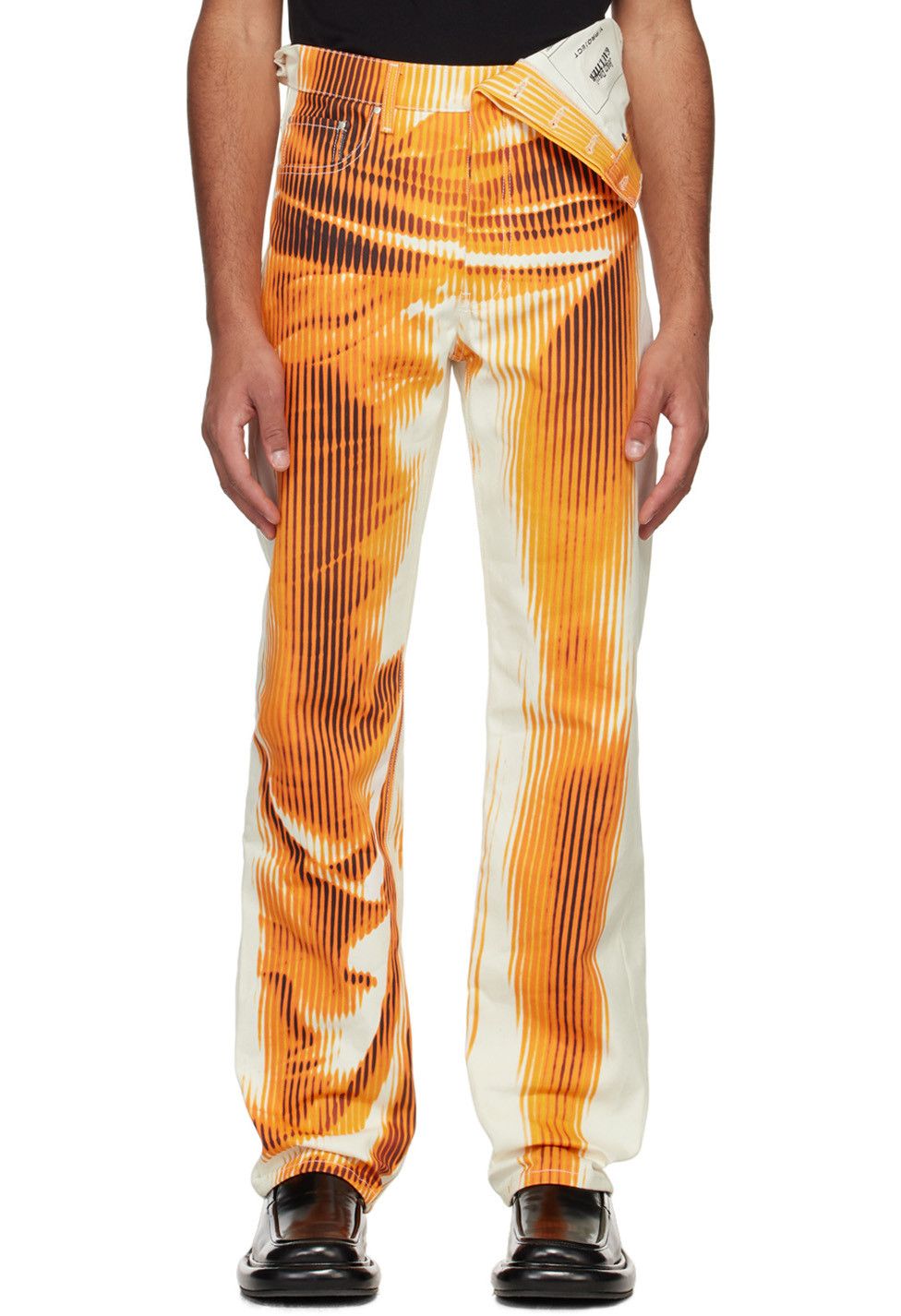 Jean Paul Gaultier × Y/Project Body morph trompe l'oeil denim jeans Size US 31 - 6 Thumbnail