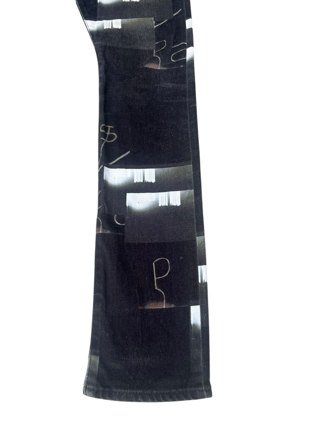 SHAREEF Vintage Shareef Japan All Printed Denim Jeans Size US 29 - 9 Thumbnail