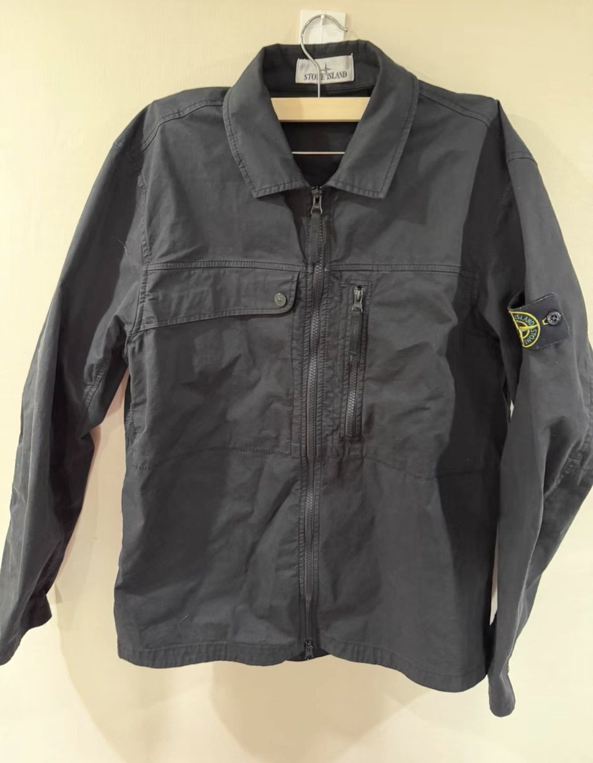 Stone Island Stone Island 24SS Pocket Zip Lapel Casual Jacket Size US L / EU 52-54 / 3 - 1 Thumbnail