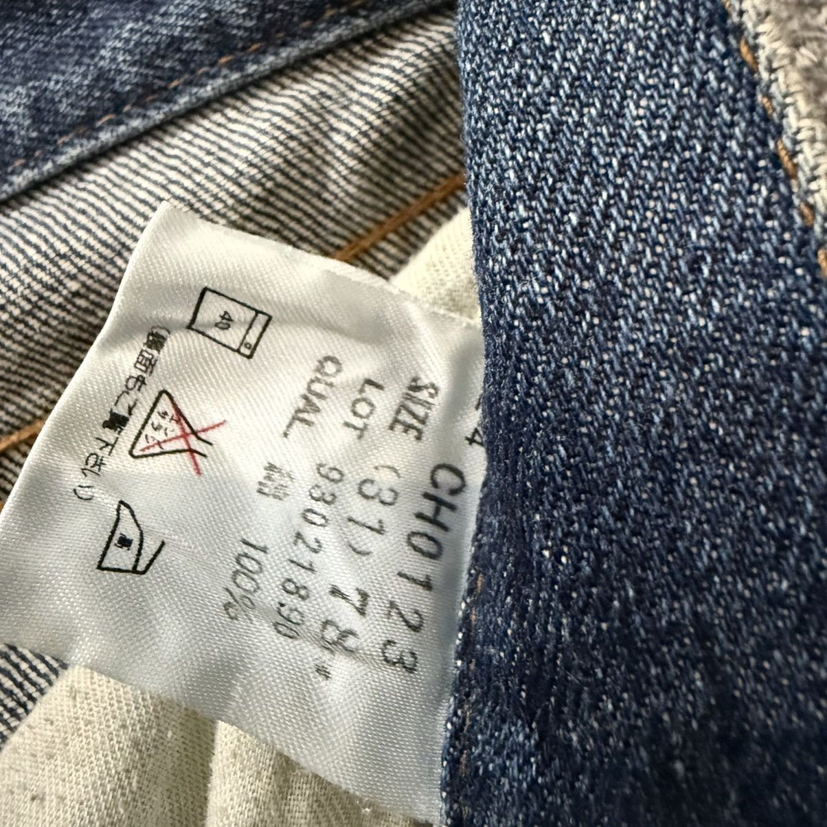 Japanese Brand 🔥🇯🇵 Vintage 90s Japanese Denim Chessking Bobson Distressed Size US 31 - 15 Thumbnail