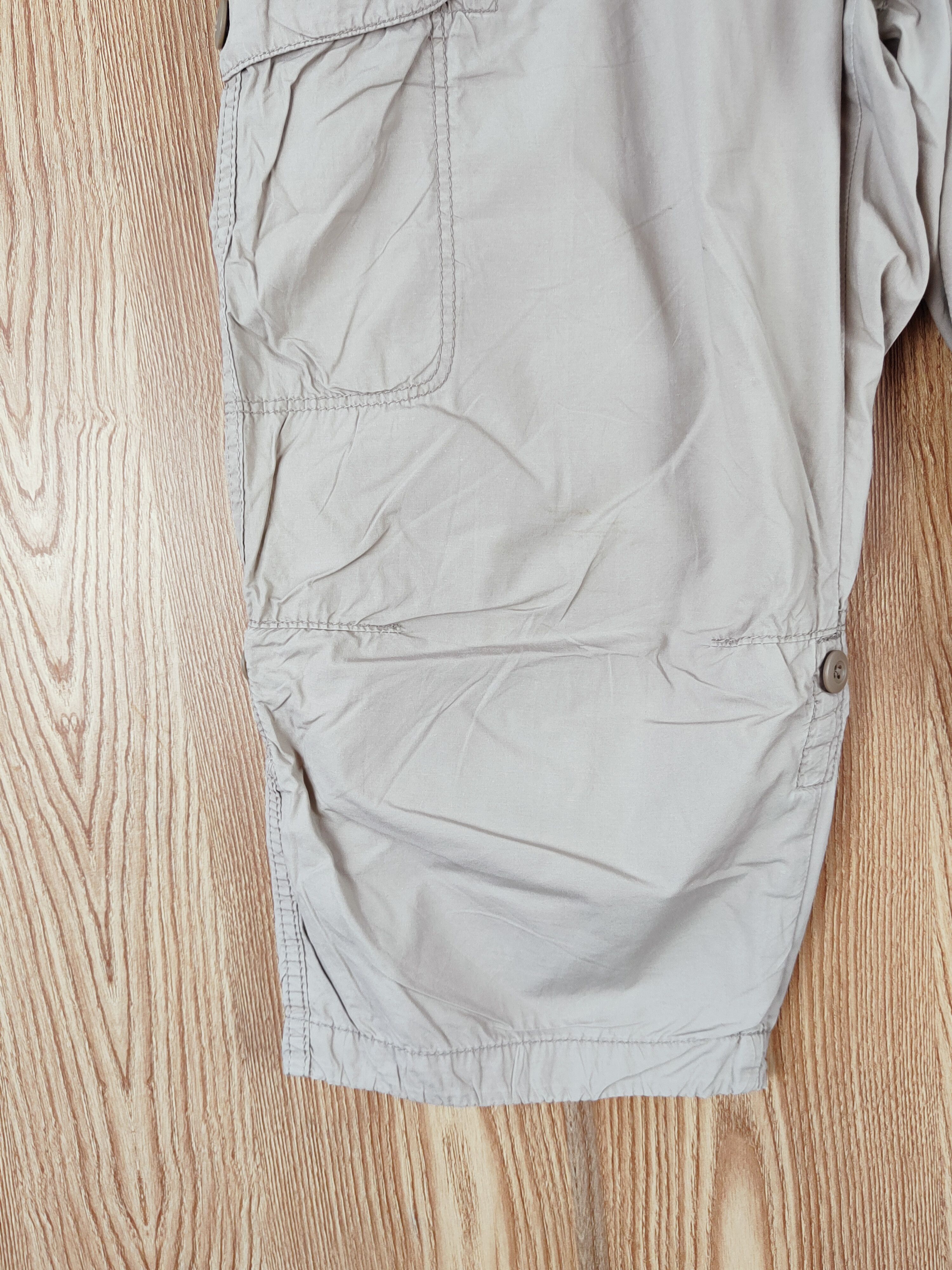 Japanese Brand Uniqlo Beige Multipocket Short Pants #W285 Size US 29 - 4 Thumbnail