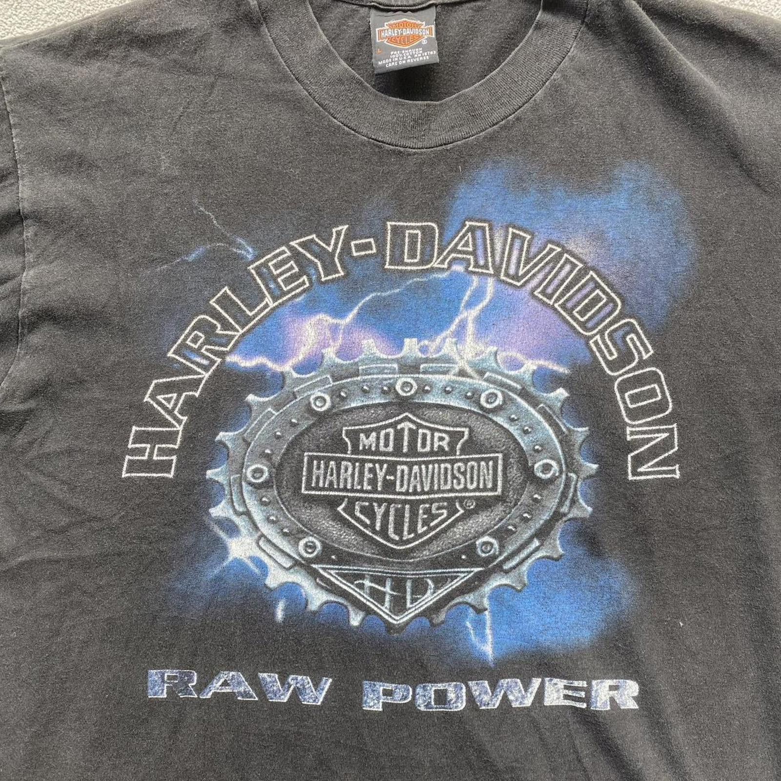 Harley Davidson Vintage Harley Davidson T Shirt Size US M / EU 48-50 / 2 - 2 Thumbnail