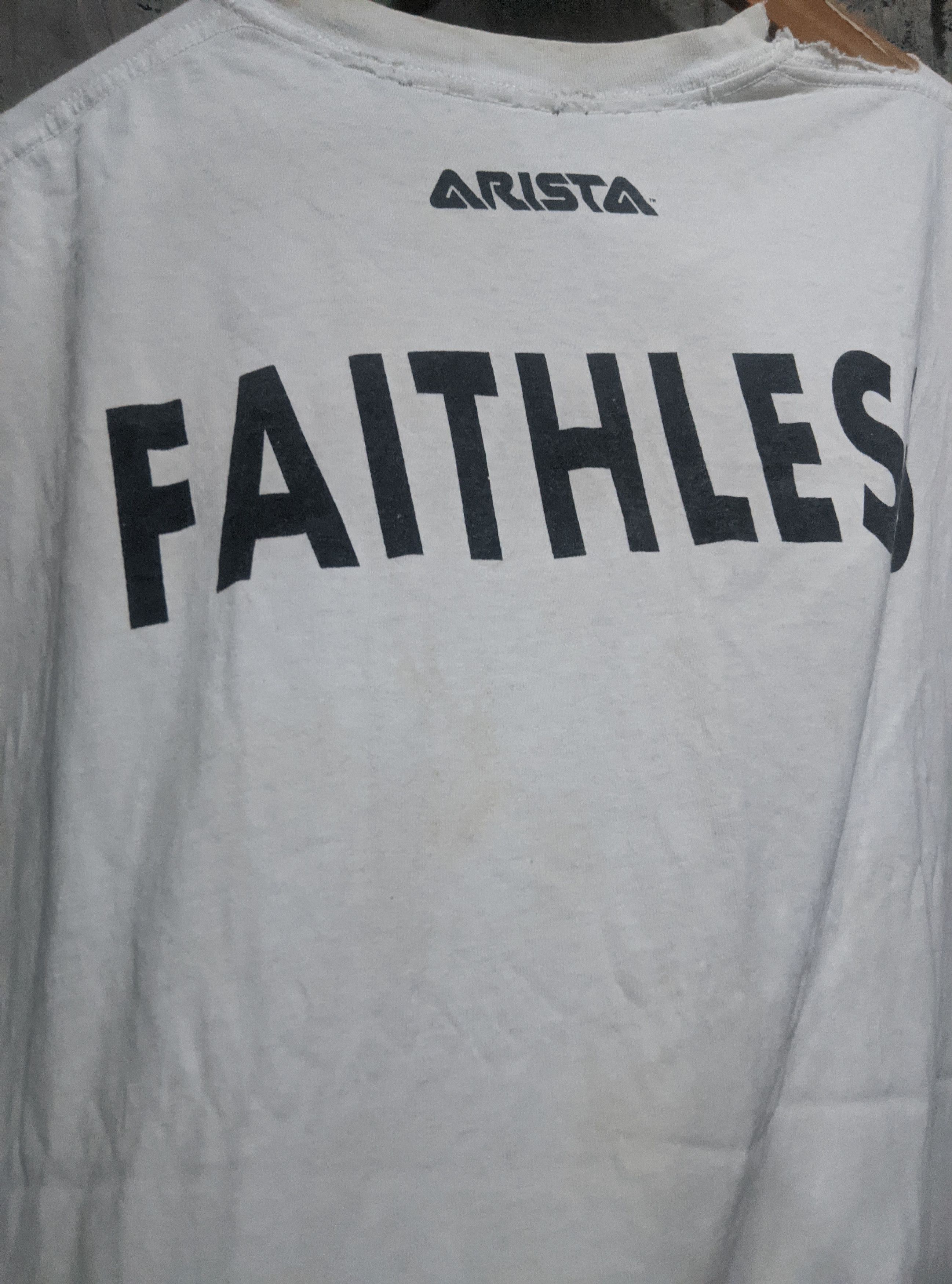 Band Tees Vintage 1998 thrashed faithless god is a dj Trance t shirt Size US XL / EU 56 / 4 - 12 Thumbnail
