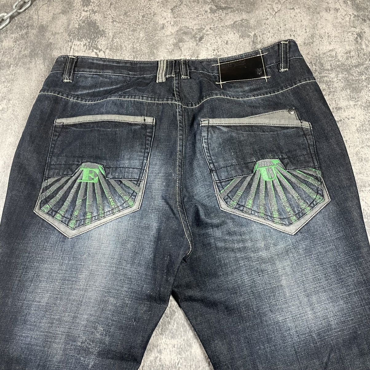 Southpole Ecko Unltd. Y2K big embroidered baggy jeans Size US 38 / EU 54 - 2 Thumbnail