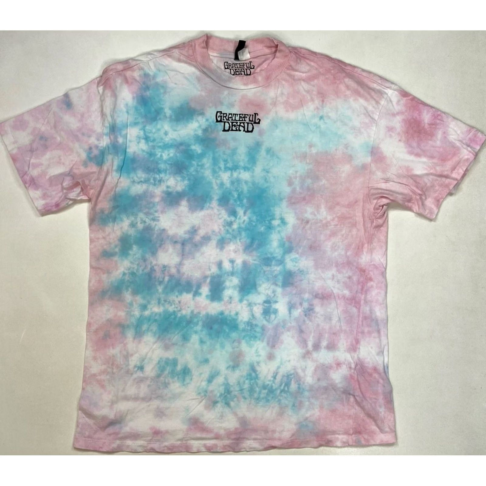 H&M H&M Grateful Dead Bear Graphic T-shirt Oversized Pink Blue Tie Dye Women Small Size S / US 4 / IT 40 - 3 Thumbnail