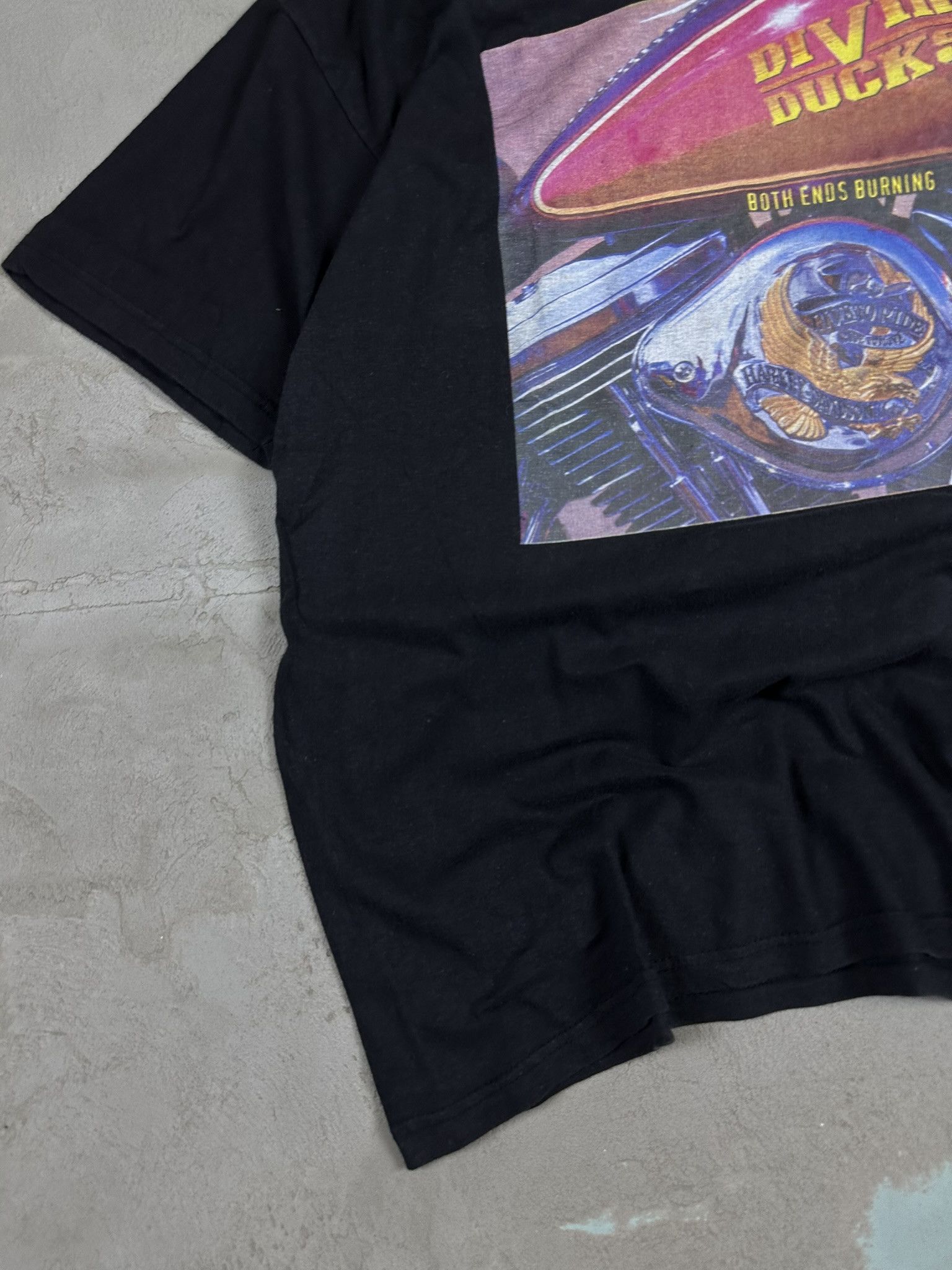 Band Tees × Vintage Vintage Y2k Divin Ducks Rock Band Promo T-shirt Size US XL / EU 56 / 4 - 6 Thumbnail