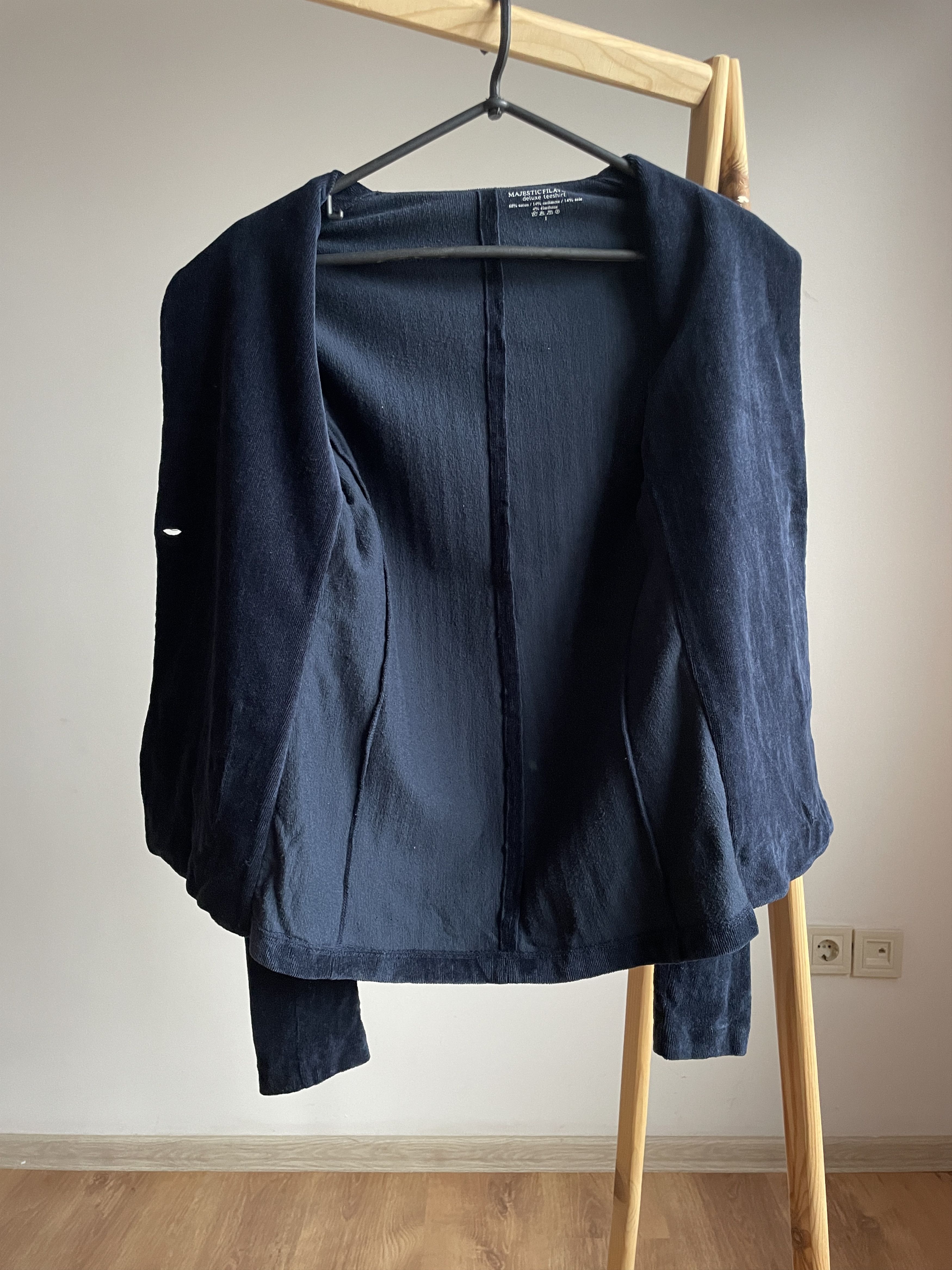 MAJESTIC FILATURES Majestic Filatures Cotton Cashmere Silk Corduroy Blazer Size S / US 4 / IT 40 - 3 Thumbnail