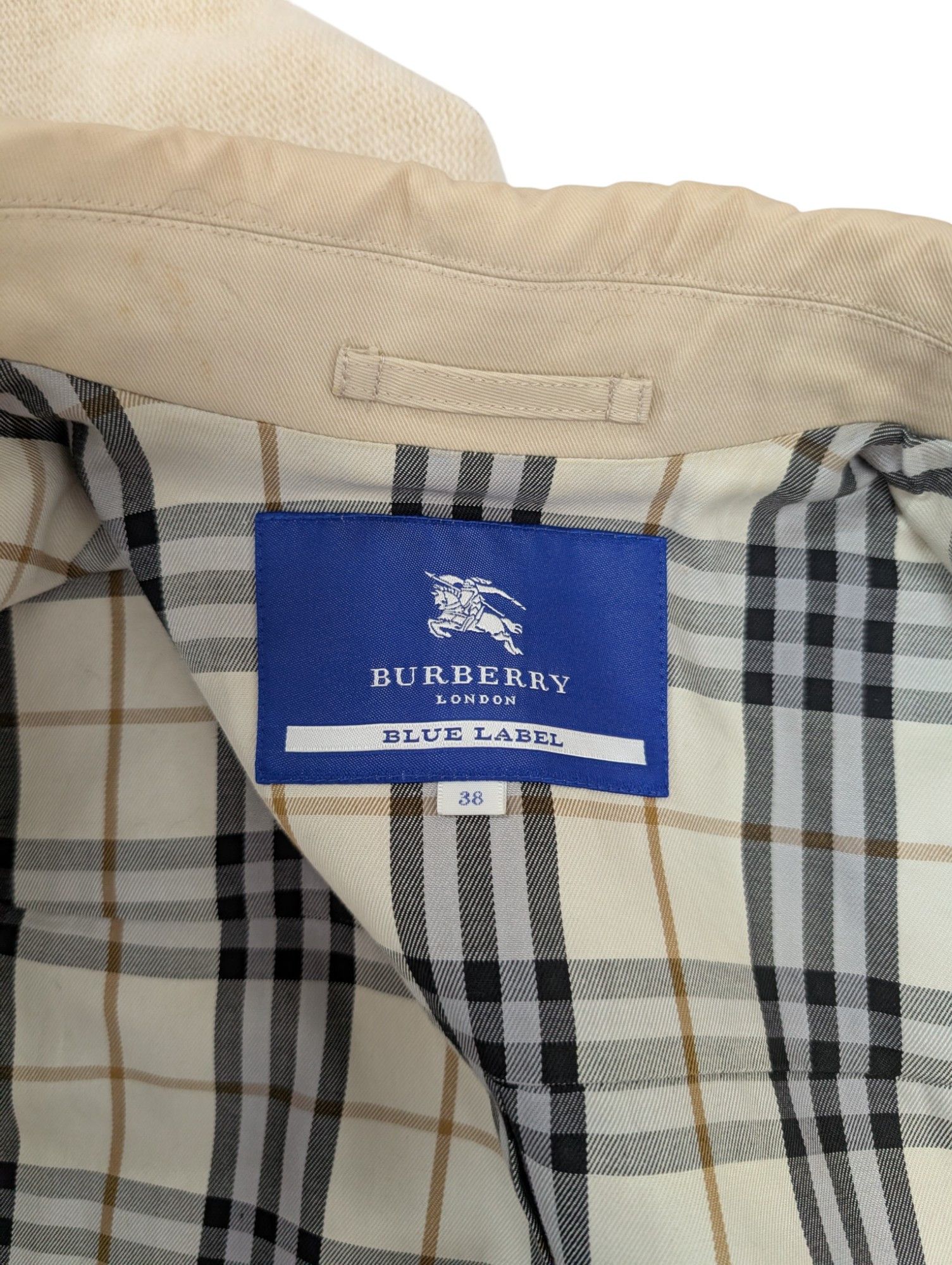 Burberry Beige Cotton Trench coat Size S / US 4 / IT 40 - 7 Thumbnail