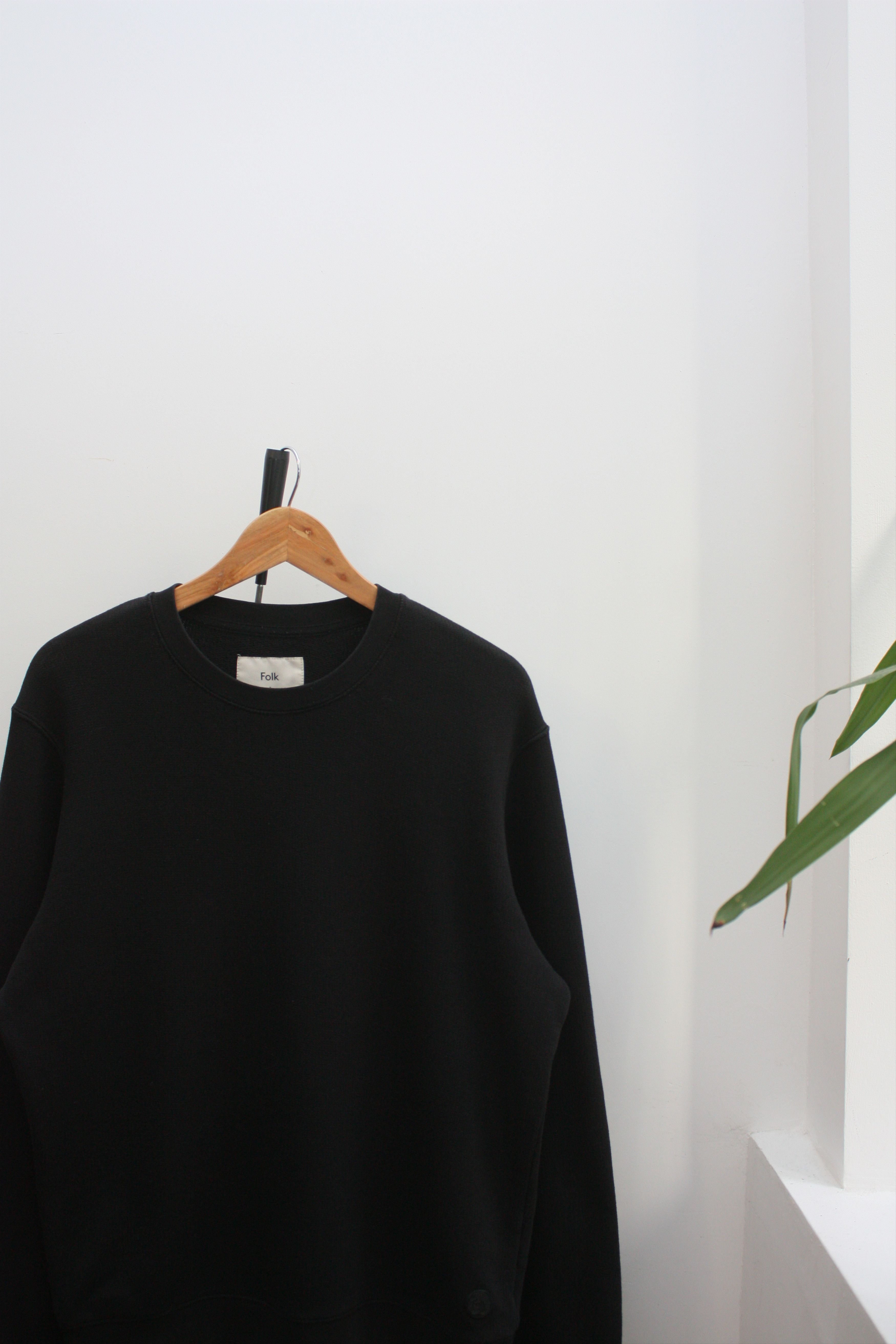 Folk Folk Black Sweatshirt Men's 3 Size US M / EU 48-50 / 2 - 1 Thumbnail