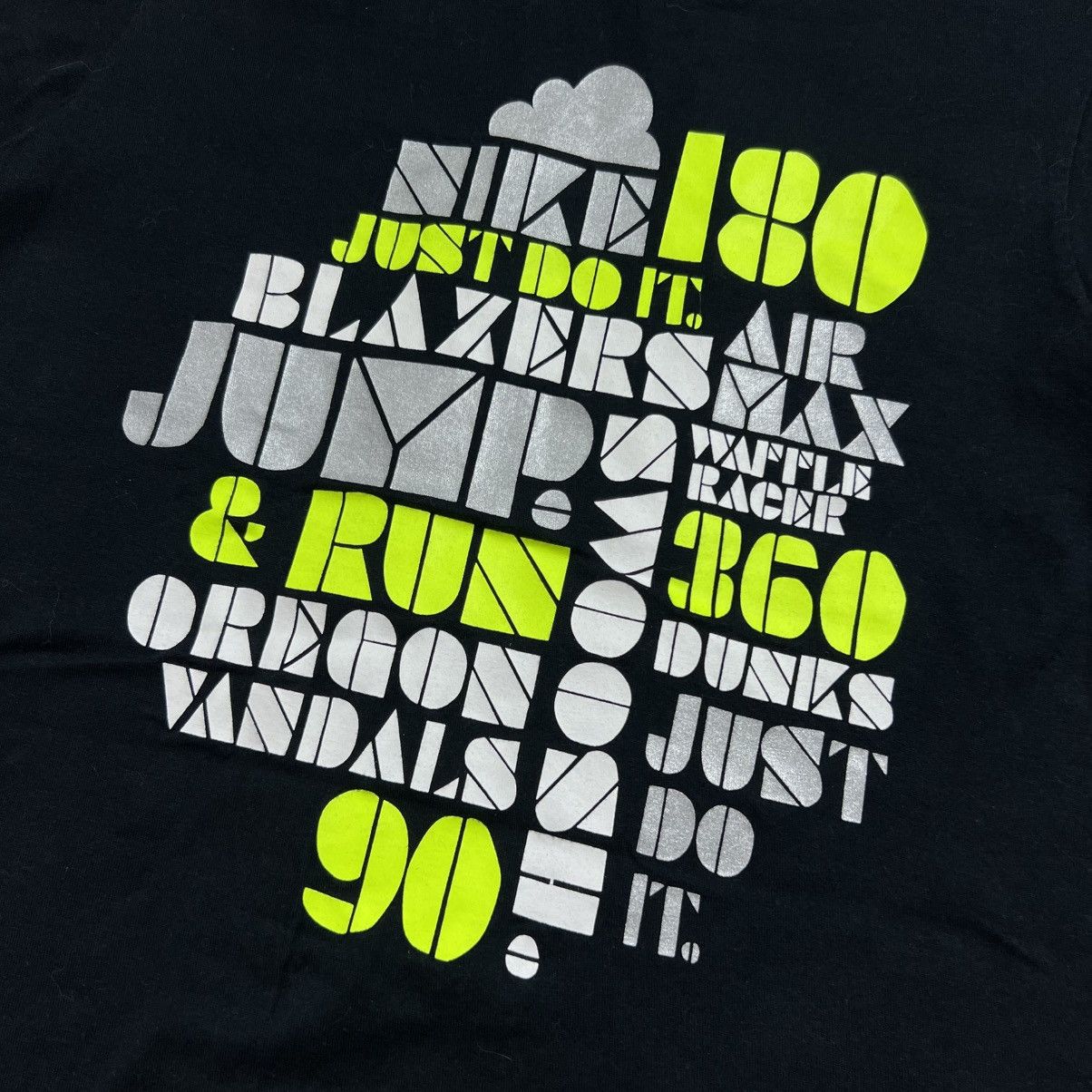 Nike 00s NIKE AIR MAX VINTAGE Y2K RETRO TEE T-SHIRT Size US S / EU 44-46 / 1 - 4 Thumbnail