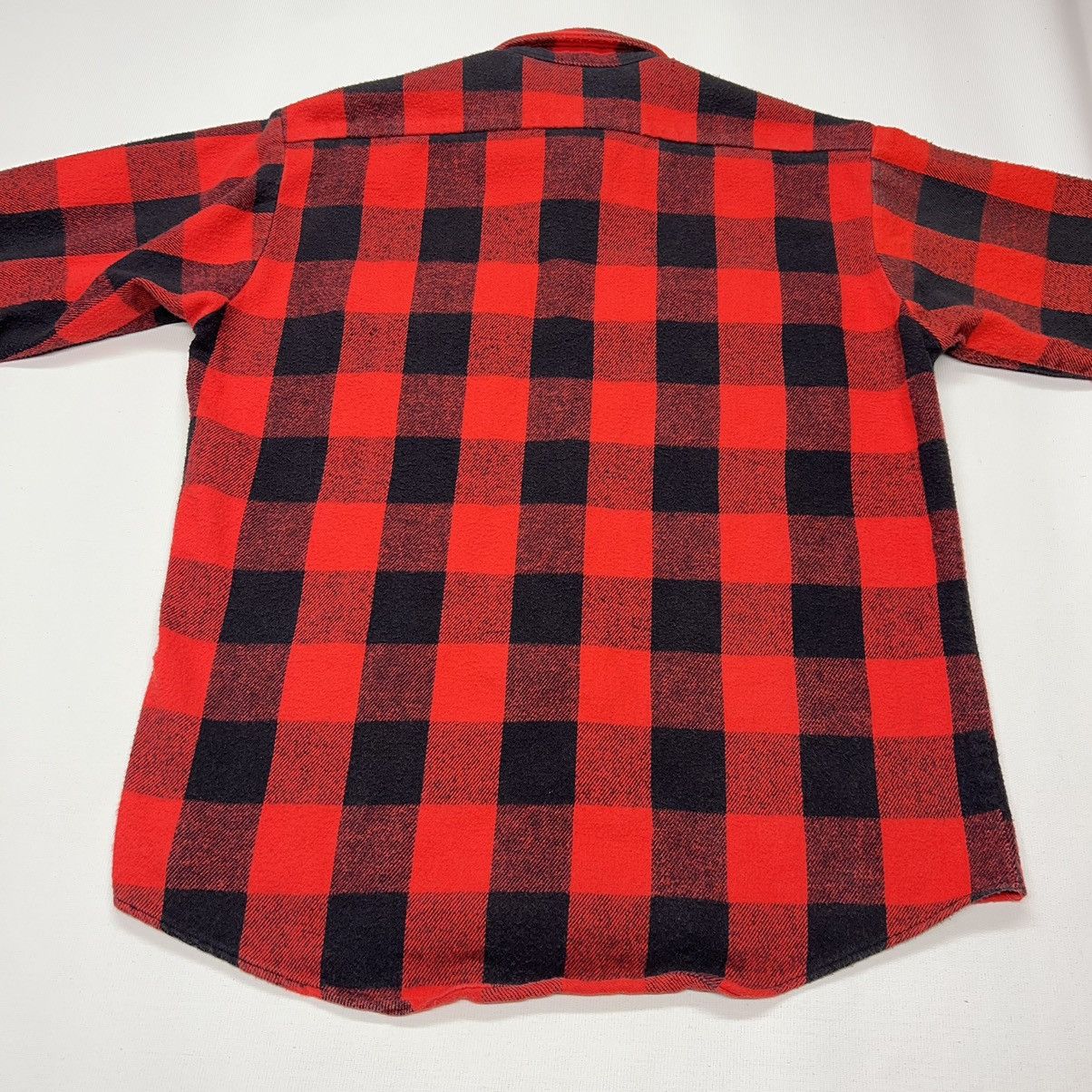Vintage VTG Codet Flannel Shirt Red Plaid Buffalo Button Up Pocket Size US L / EU 52-54 / 3 - 10 Thumbnail