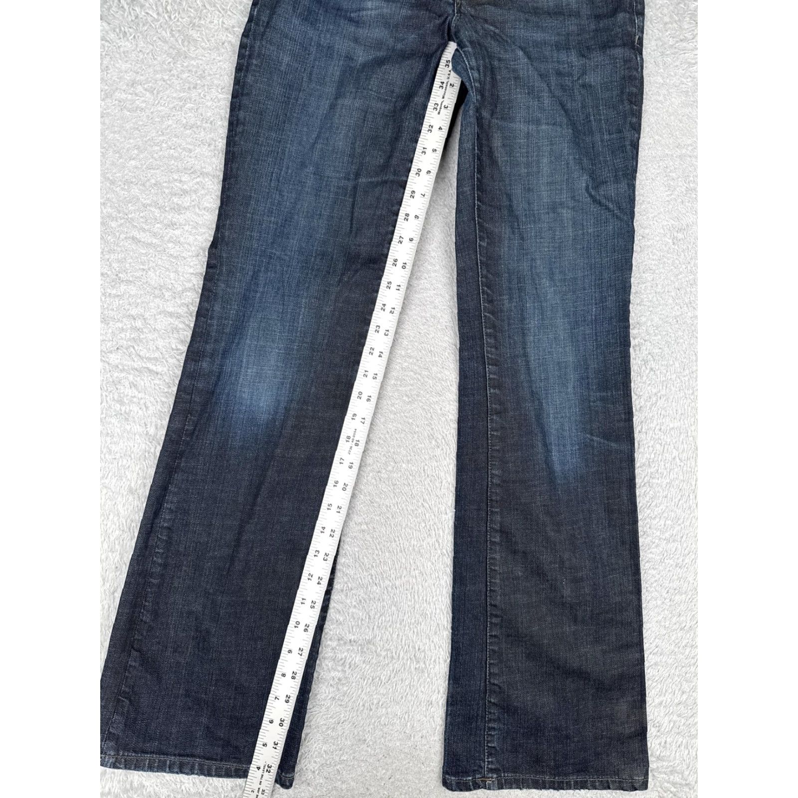 Gap Gap Jeans Womens 6 Tall Bootcut Denim Dark Blue Mid Rise 28x33 Stretch Pockets 5-Pocket City 1969 Mens? Girls? Size 28" / US 6 / IT 42 - 7 Thumbnail