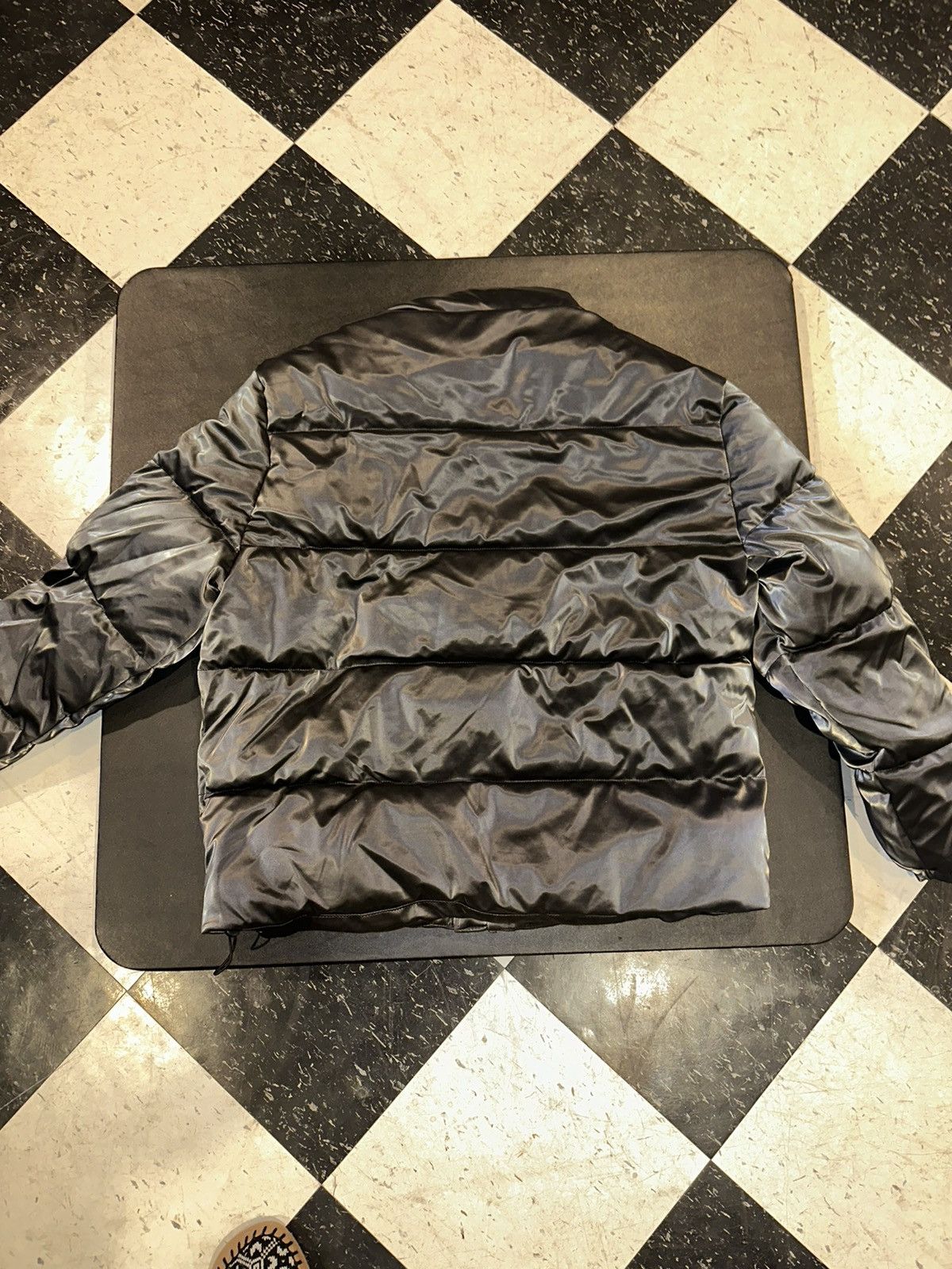 Forever 21 Shiny Black/Grey Winter Puffer Jacket Size US L / EU 52-54 / 3 - 4 Thumbnail