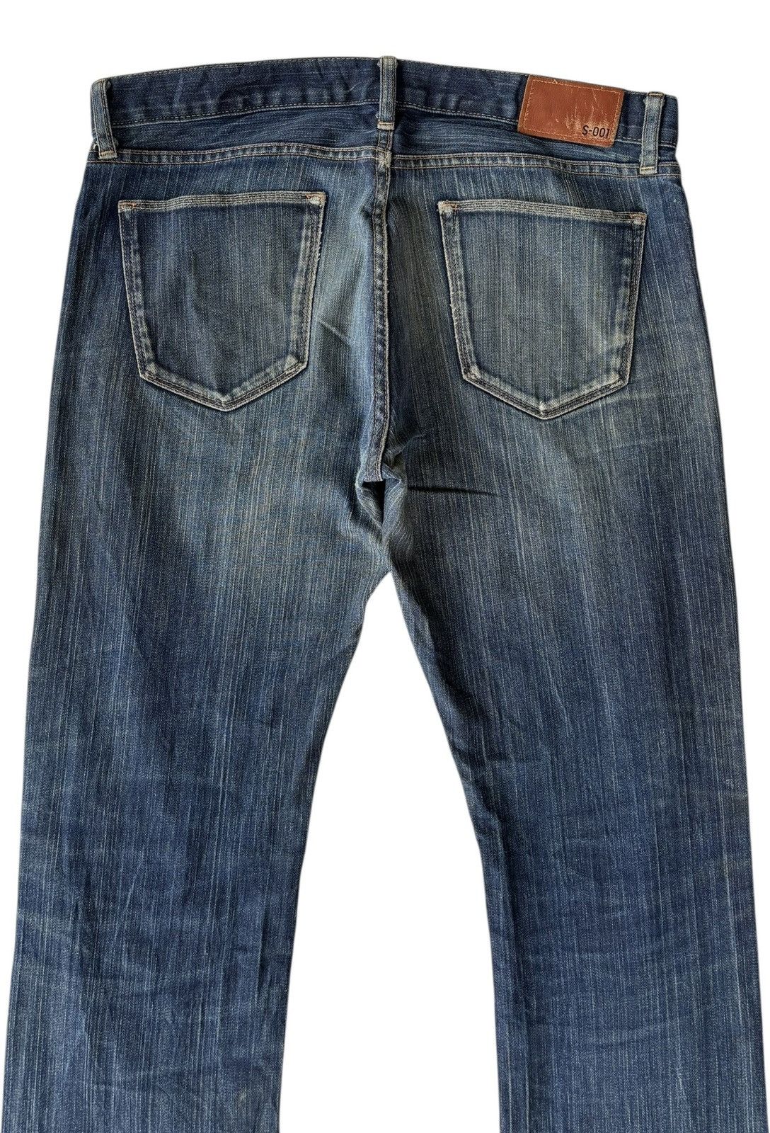 Undercover × Uniqlo Uniqlo S-001 Slim Fit Straight Distressed Denim Jeans Size US 34 / EU 50 - 6 Thumbnail