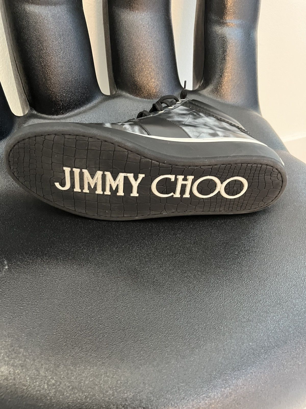 Jimmy Choo Jimmy Choo Belgravia sneaker black storm Size US 13 / EU 46 - 2 Thumbnail