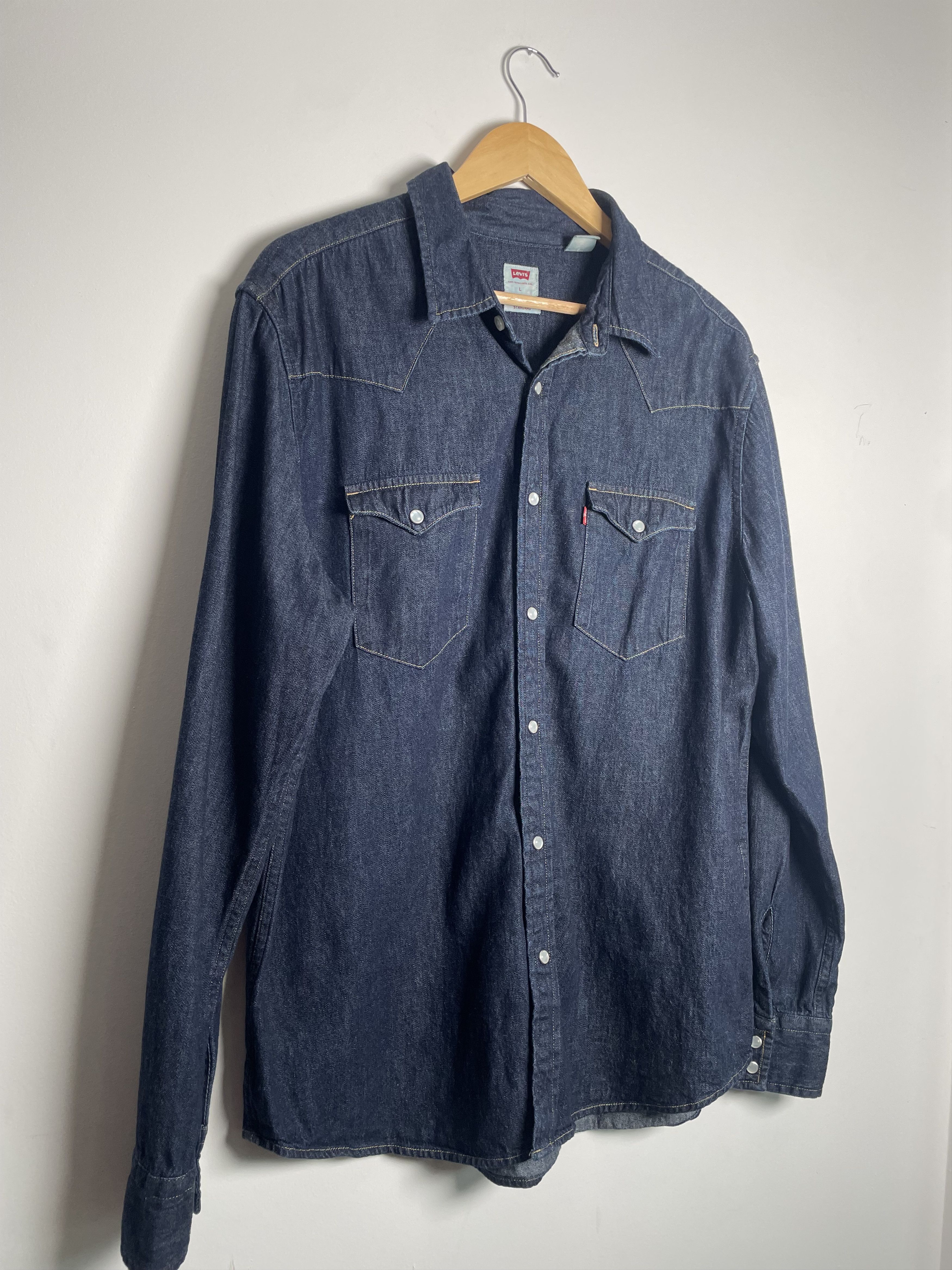 Levi's Levi’s San Francisco Denim Western Shirt L Snap Pearl Size US L / EU 52-54 / 3 - 5 Thumbnail