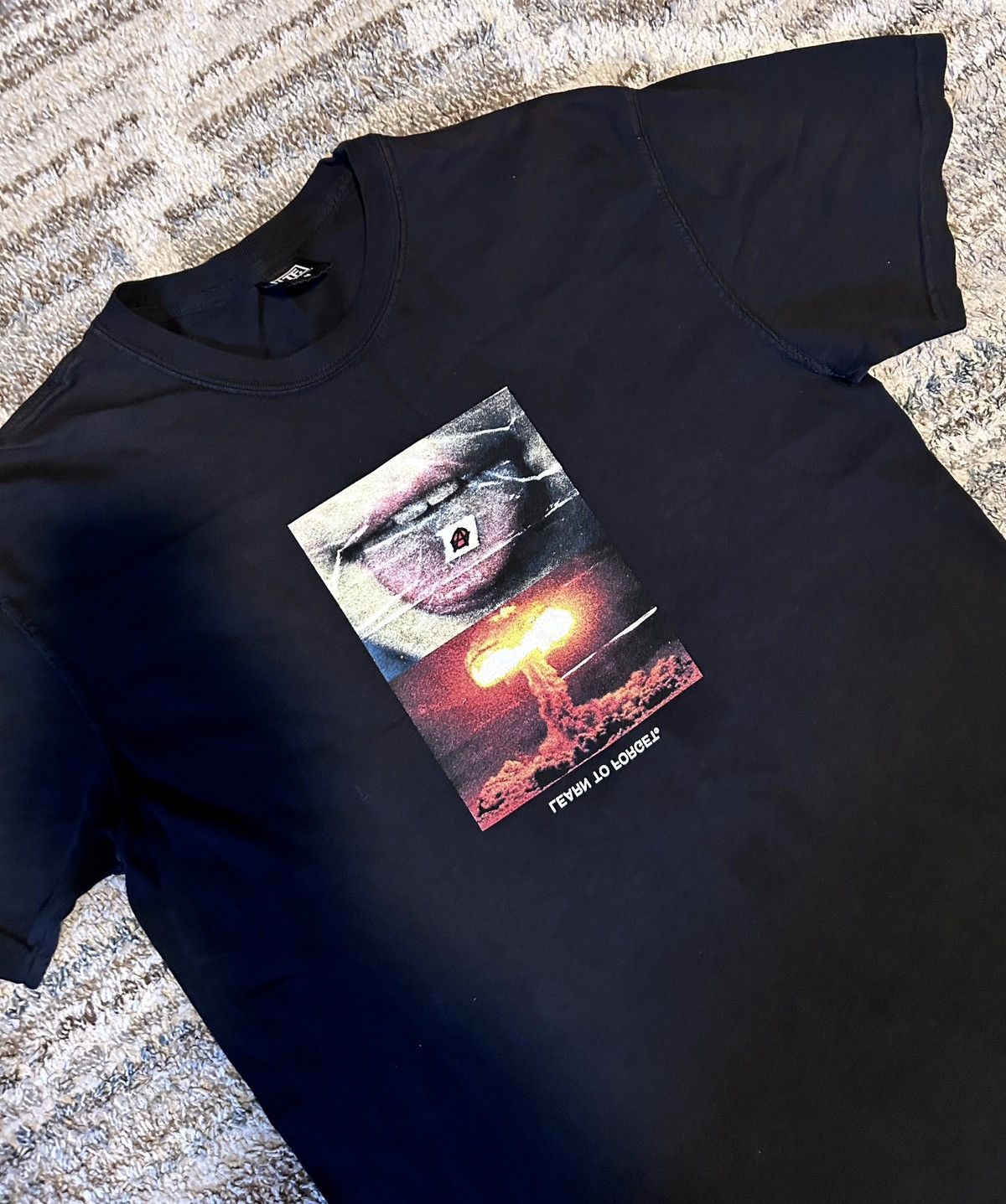 Learn to Forget Acid Explosion T-Shirt Black