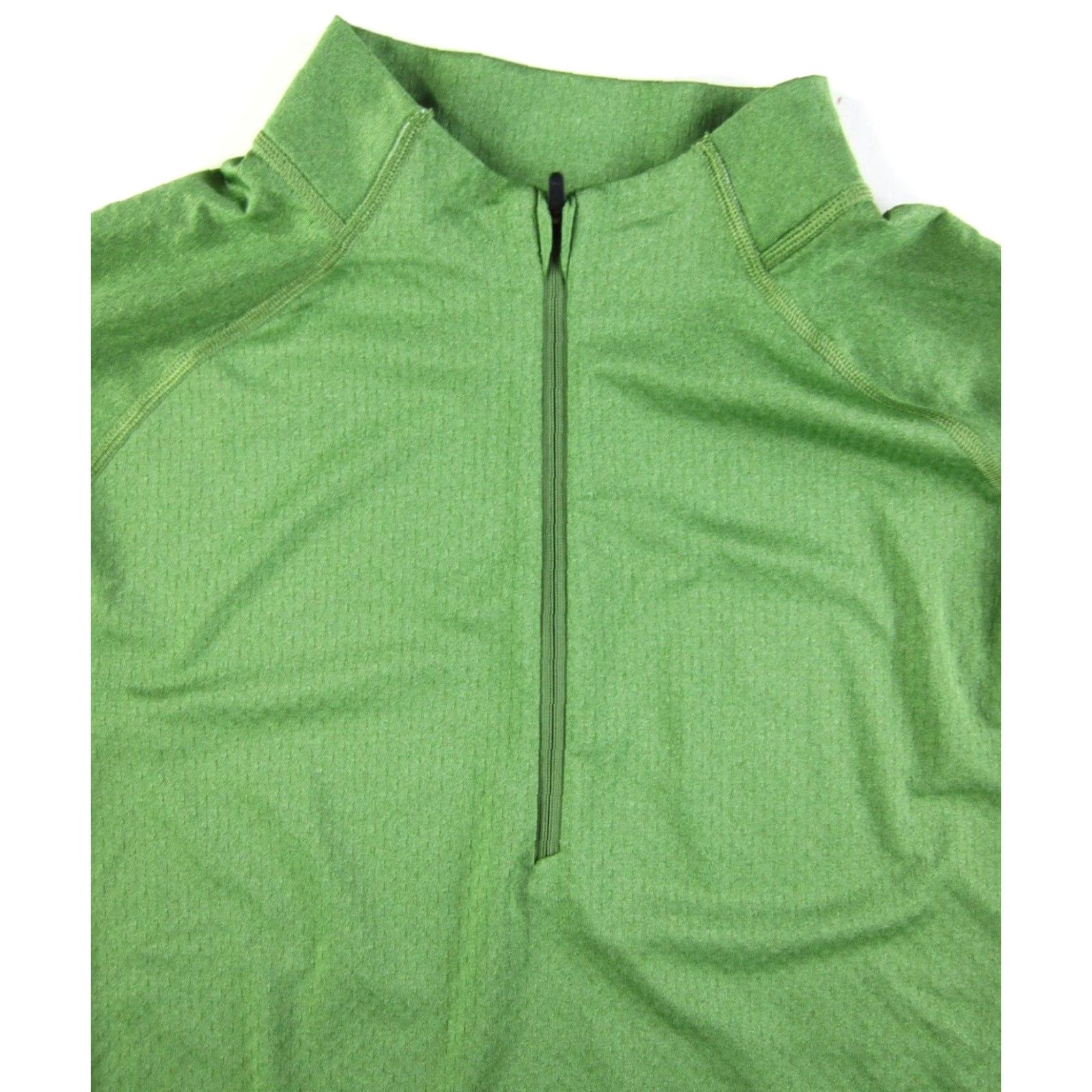 Vintage REI CO-OP Green Stretch 1/4 Zip Mock Neck Long Sleeve Base Layer Shirt Men Med Size US M / EU 48-50 / 2 - 3 Thumbnail