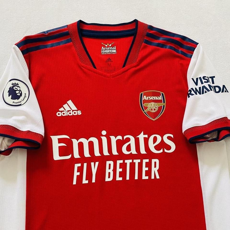 Adidas Arsenal Saka 2021 22 home PLAYER VERSION Premier League Size US M / EU 48-50 / 2 - 6 Thumbnail