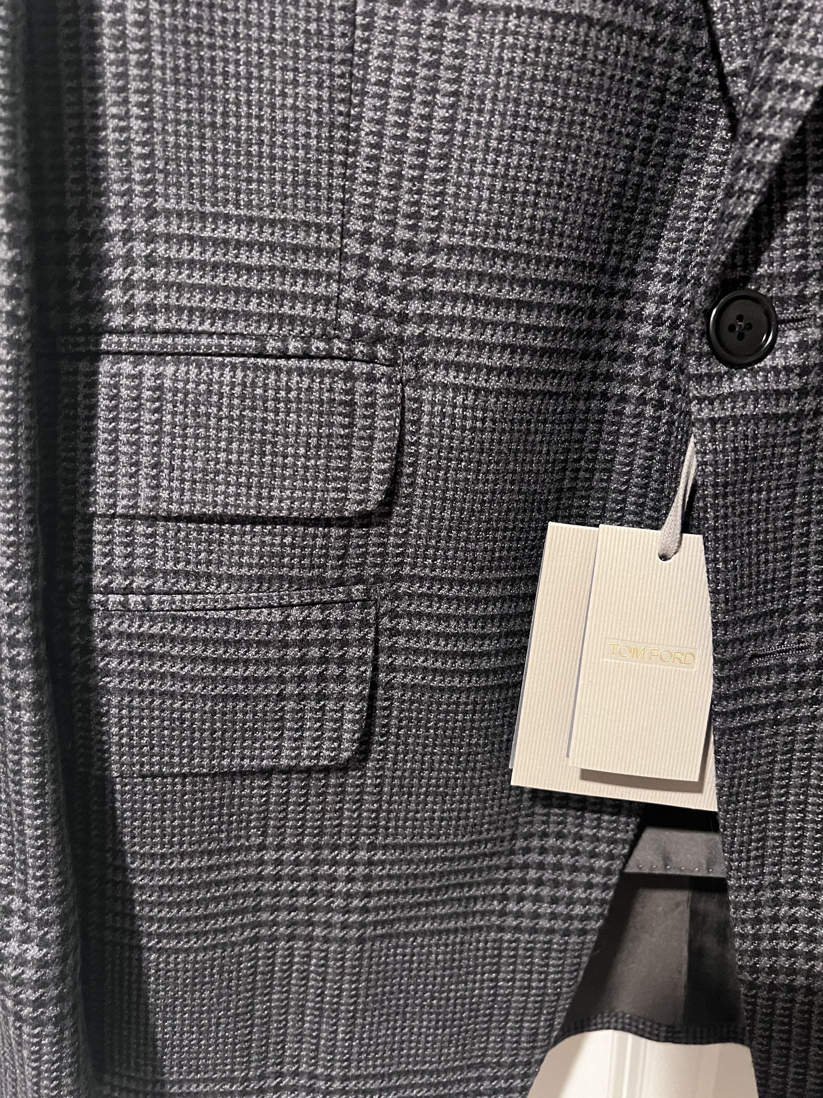 Tom Ford Tom Ford Prince of Wales Sport Jacket Size 42R - 7 Thumbnail