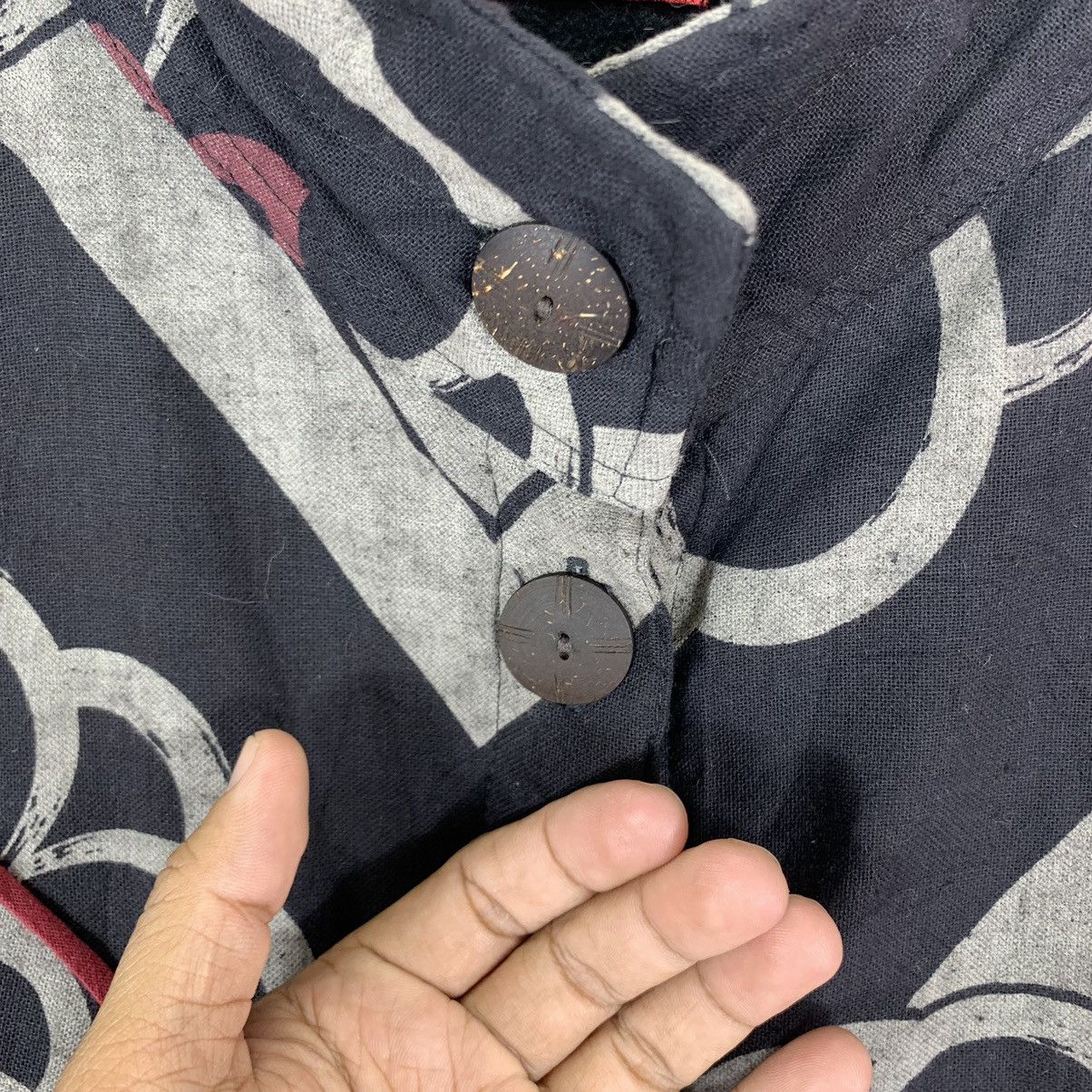 Designer × Japanese Brand VINTAGE ORIENTAL FASHION COCONUT BUTTON LONG JACKET Size US M / EU 48-50 / 2 - 8 Thumbnail