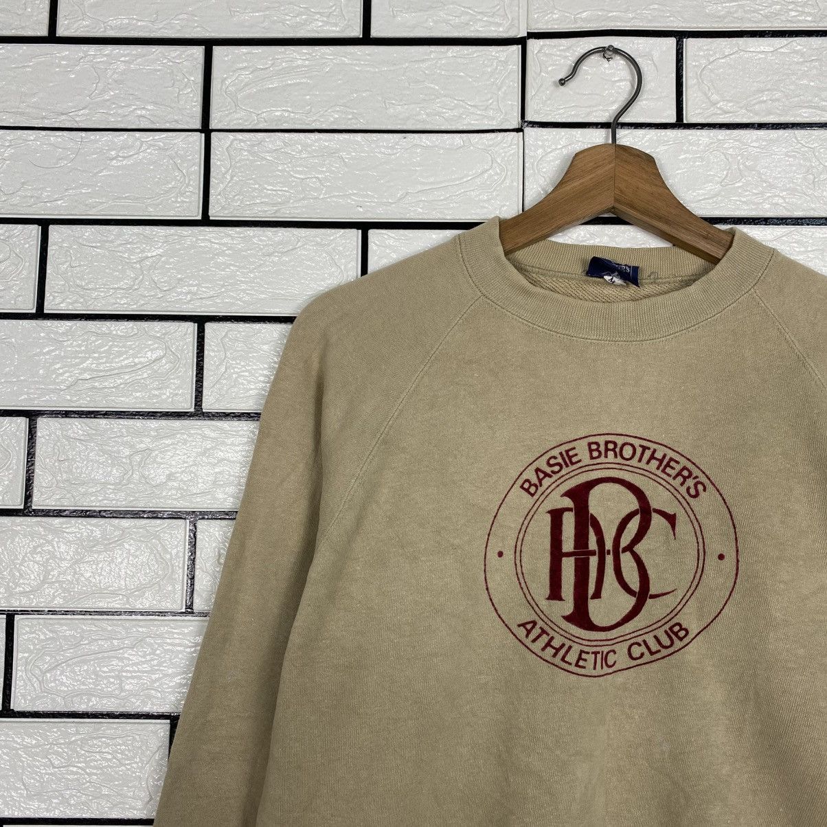 Japanese Brand 📌Vintage Sweatshirt Basie Brothers Big Logo Issey Miyake Size US M / EU 48-50 / 2 - 8 Thumbnail